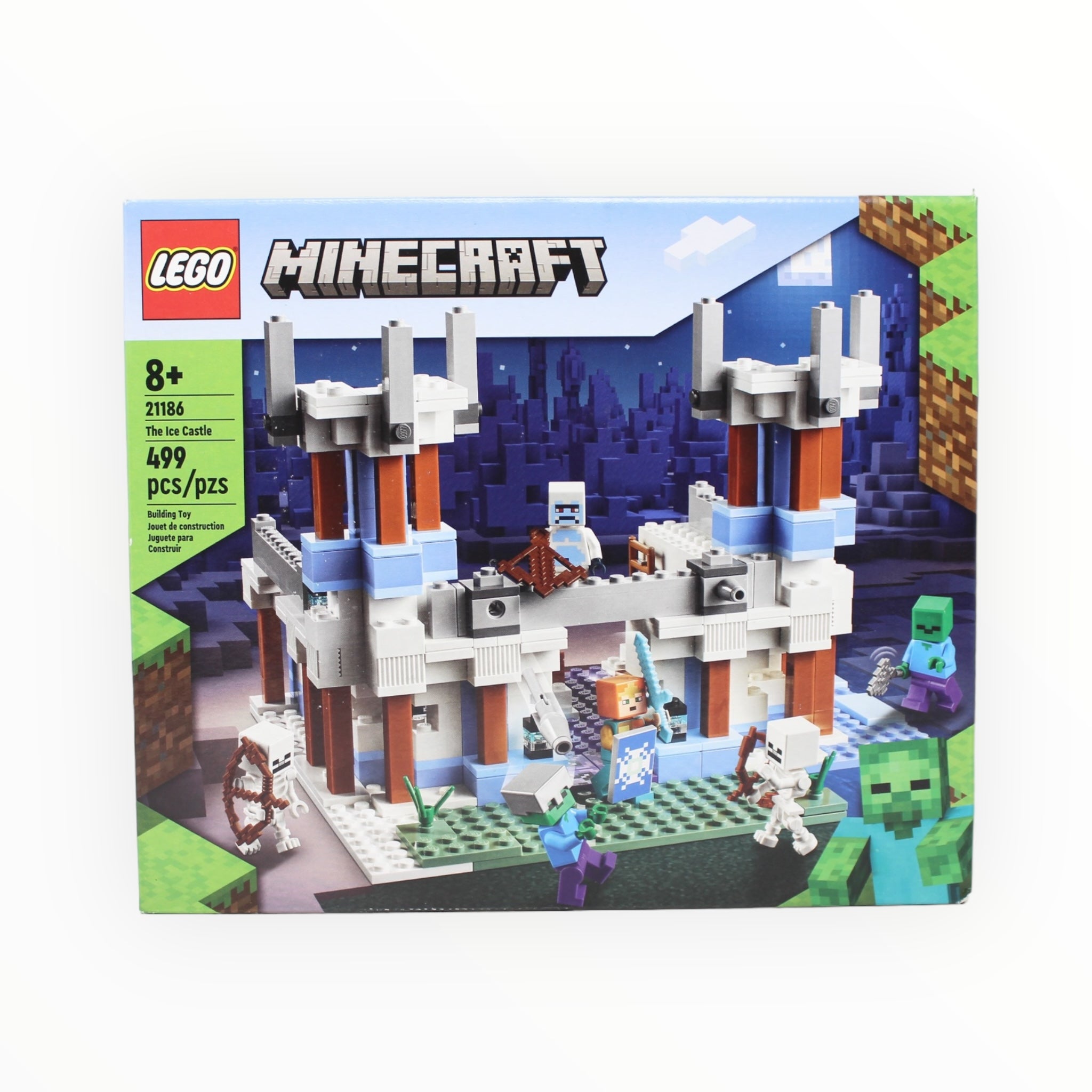 Retired Set 21186 Minecraft The Ice Castle