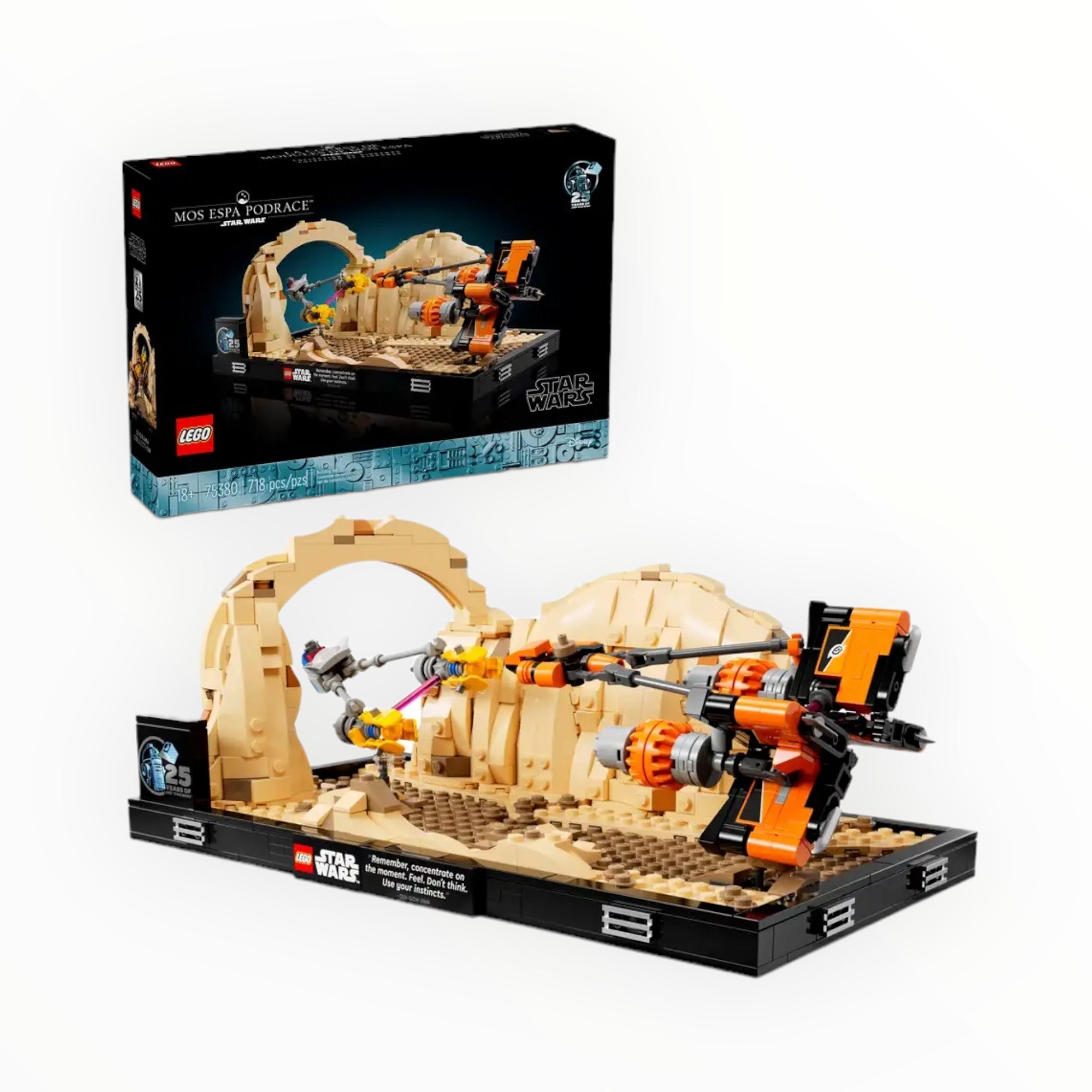 75380 Star Wars Mos Espa Podrace Diorama