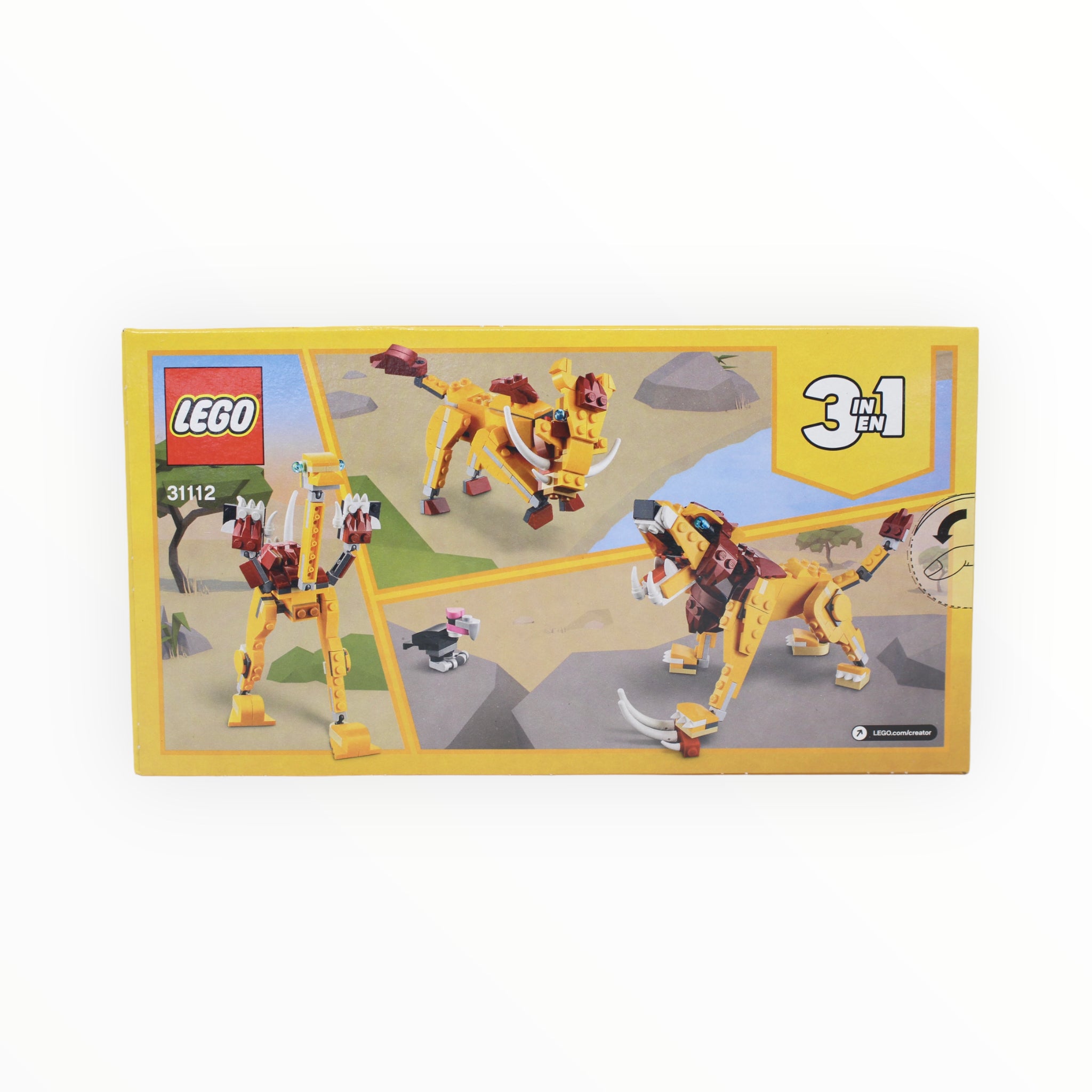 Retired Set 31112 Creator Wild Lion