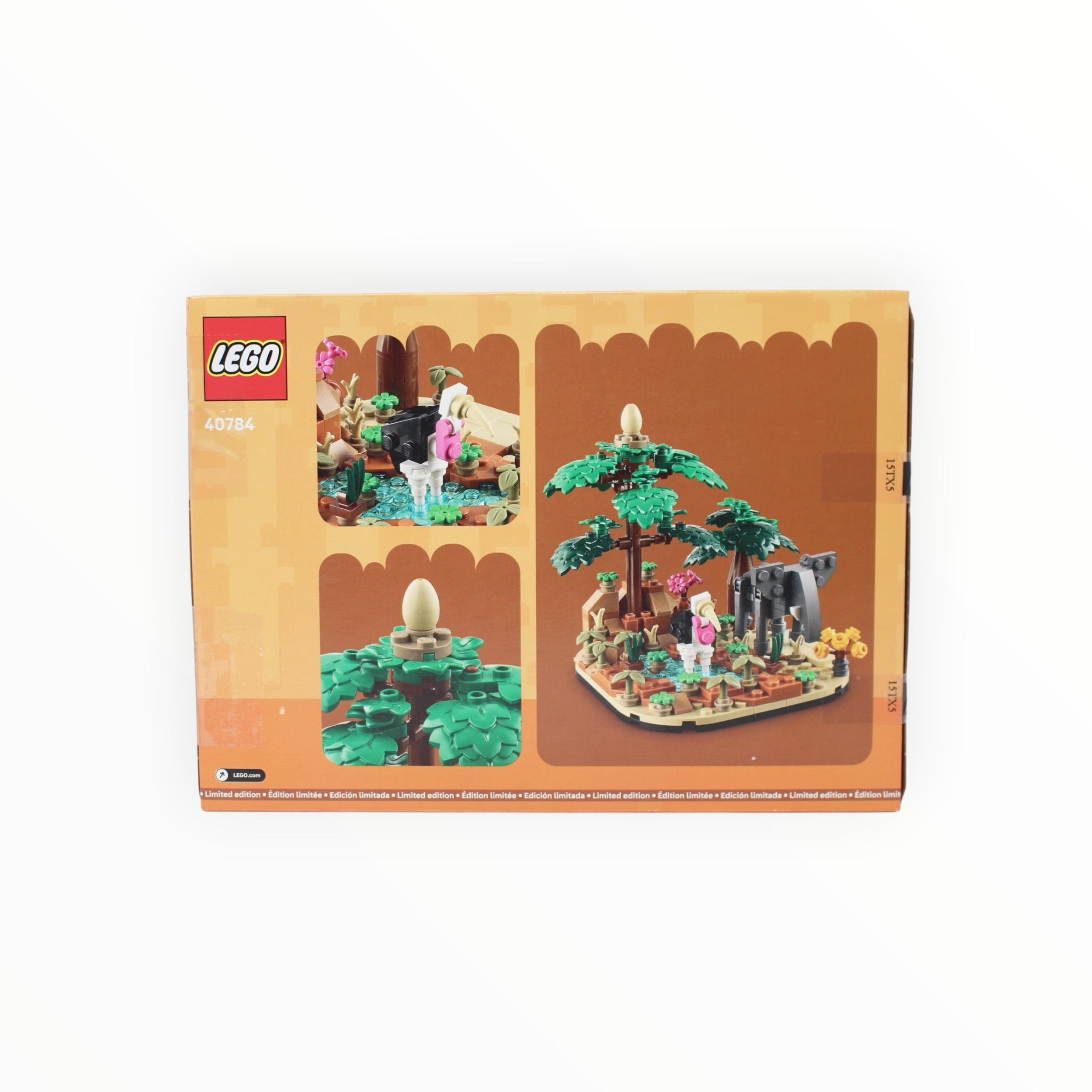 Certified Used Set 40784 LEGO Africa Savanna Diorama (open box, sealed bags)