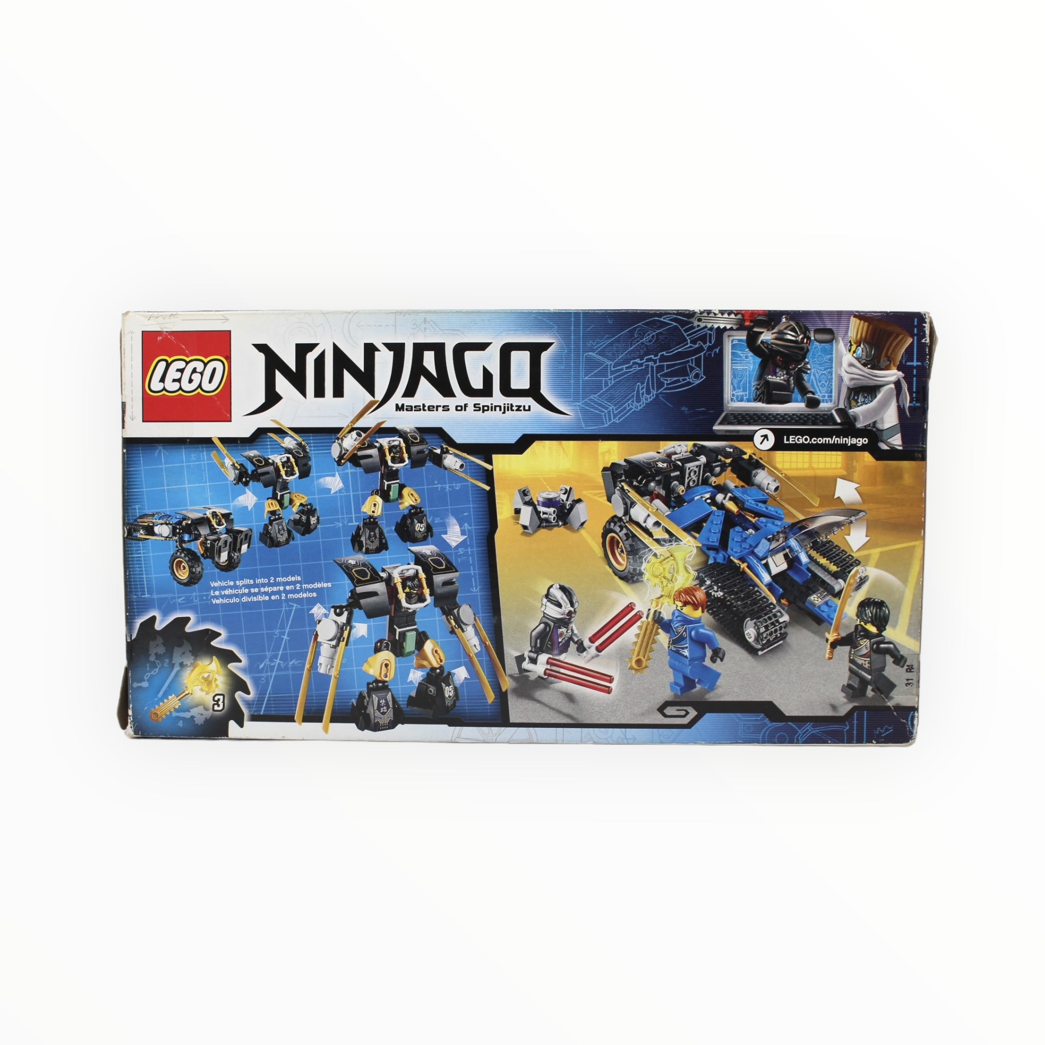 Retired Set 70723 Ninjago Thunder Raider