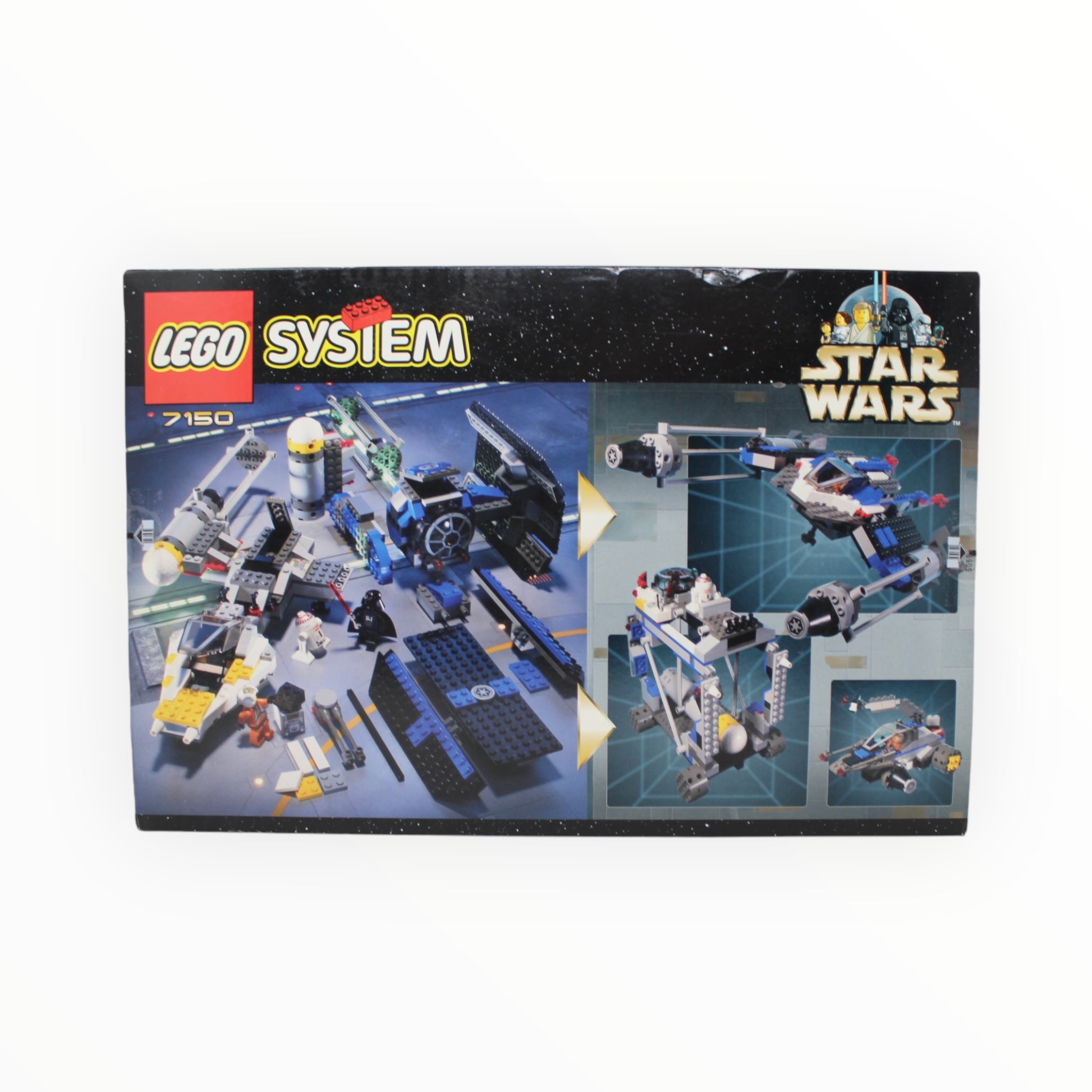 Certified Used Set 7150 Star Wars Tie Fighter & Y-Wing (open box, sealed bags)