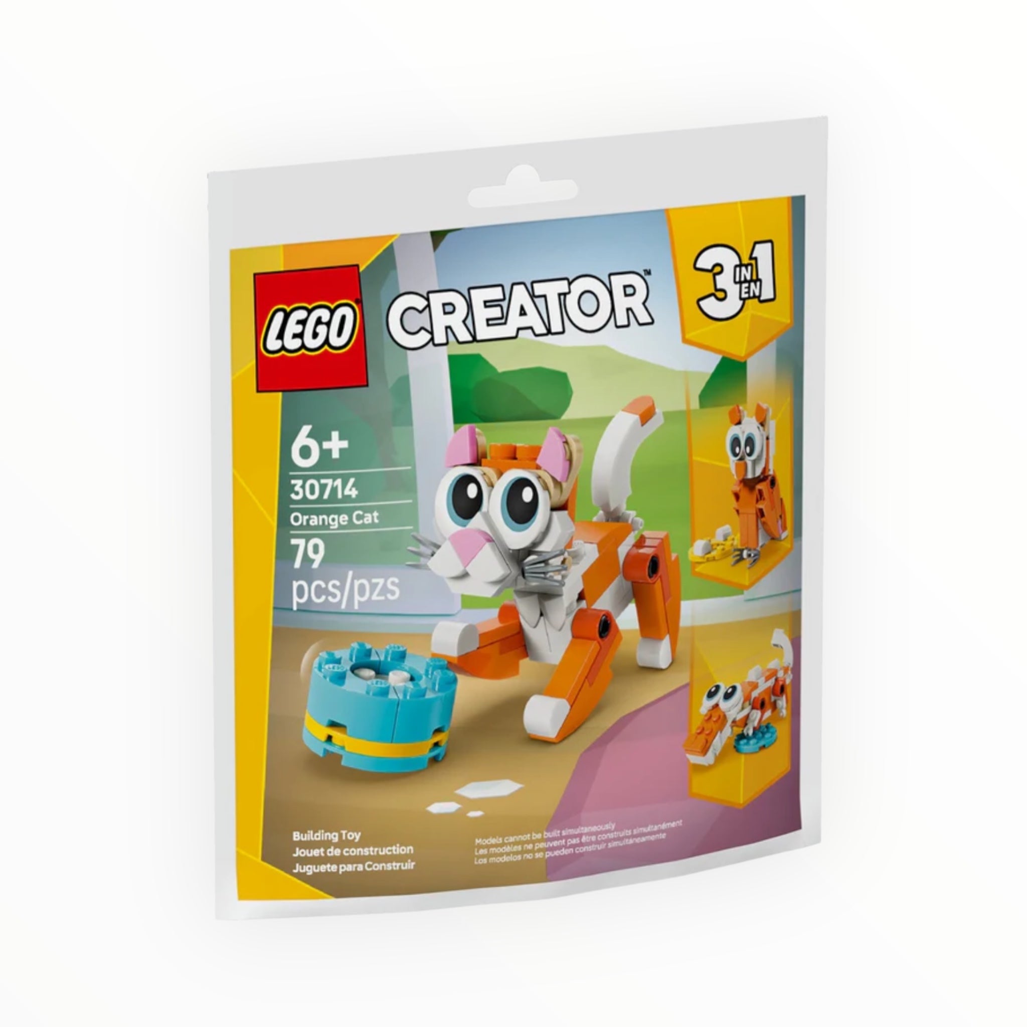 Paper Bag 30714 Creator Orange Cat