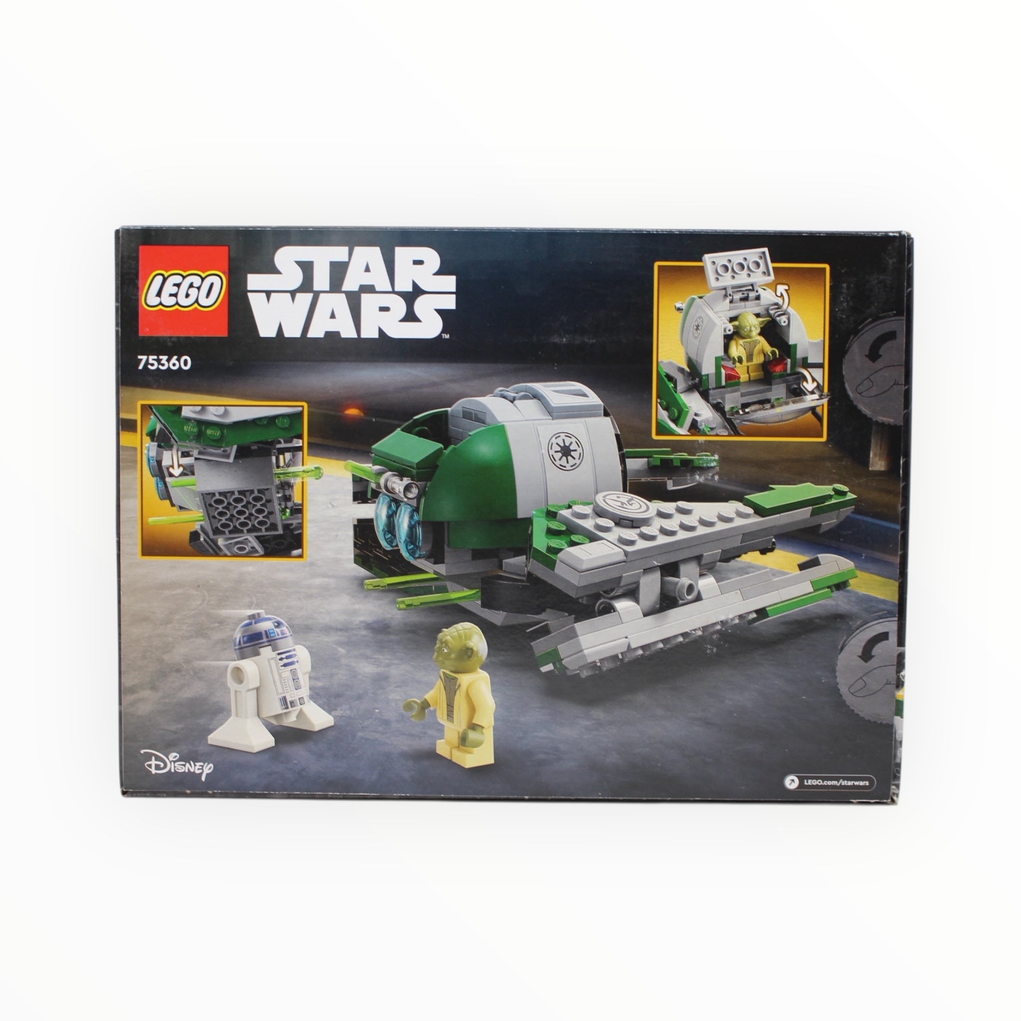 Retired Set 75360 Star Wars Yoda’s Jedi Starfighter