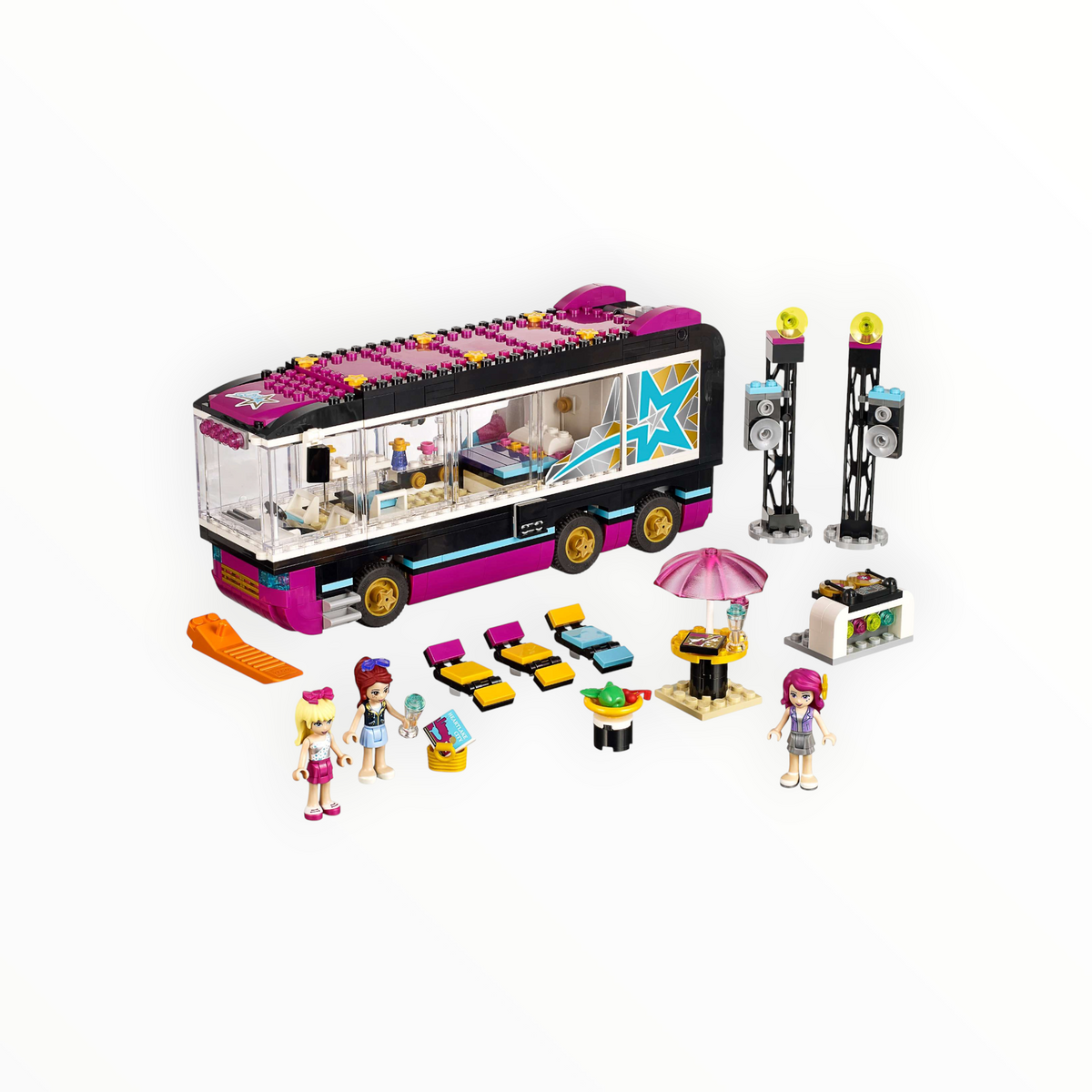 Retired Set 41106 Friends Pop Star Tour Bus