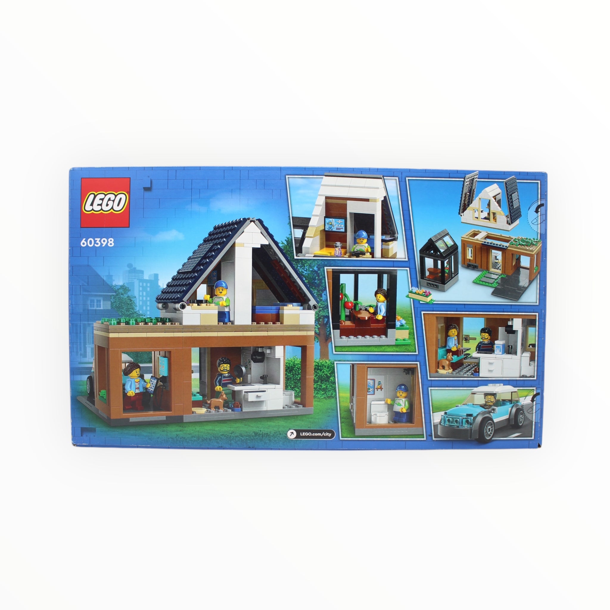 Retired Set 60398 City Family House and Electric Car