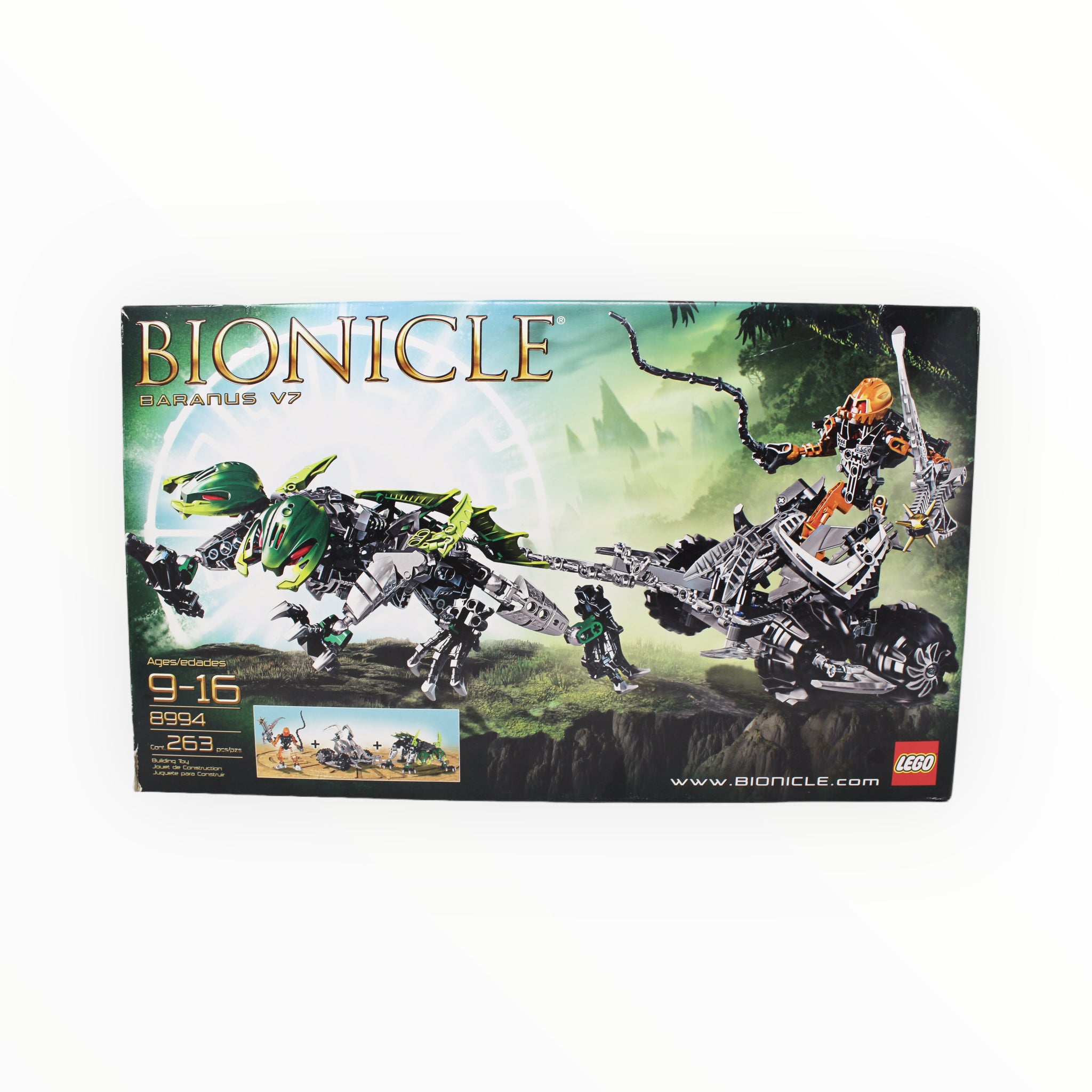 Certified Used Set 8994 Bionicle Baranus V7