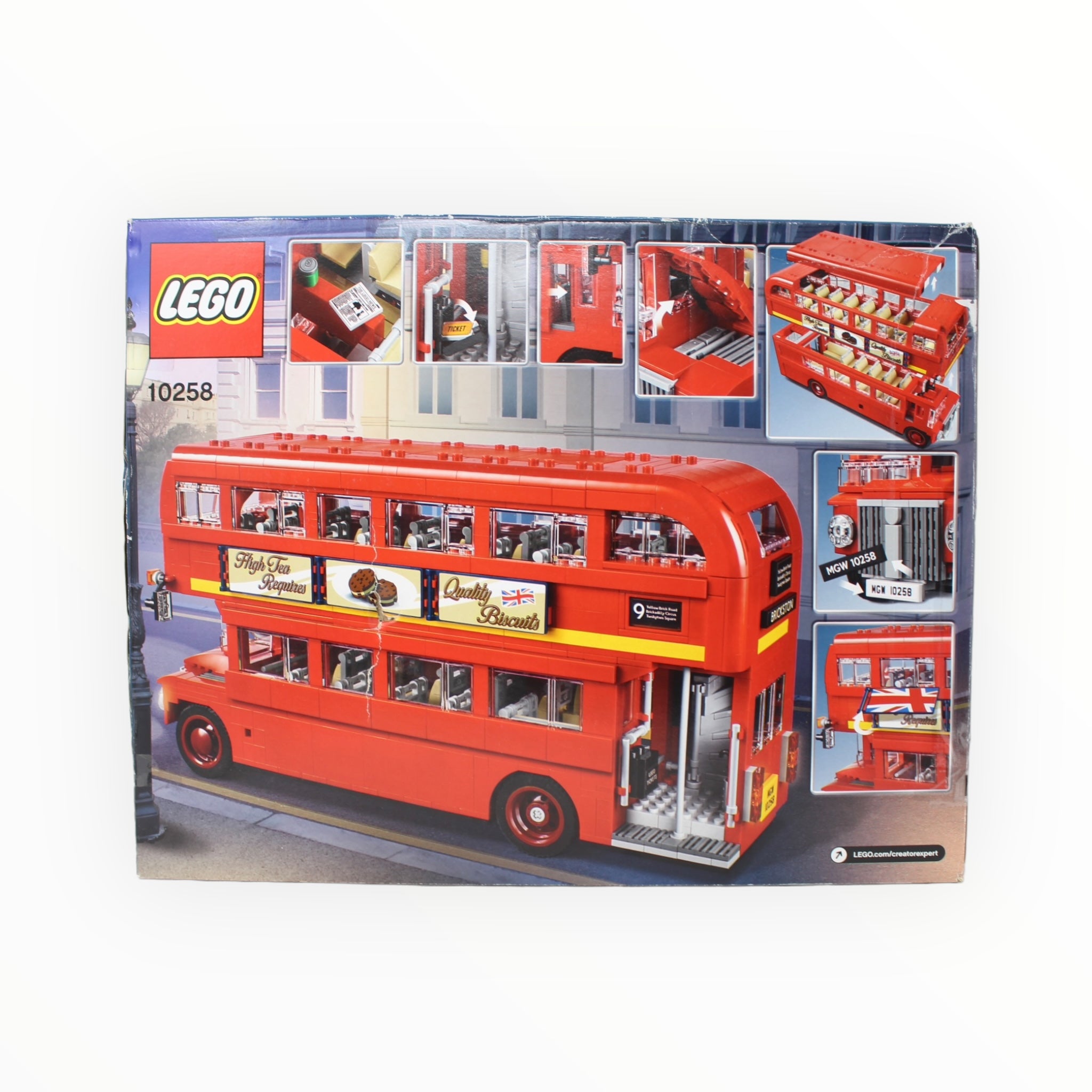 Certified Used Set 10258 Creator London Bus (open box, sealed bags)