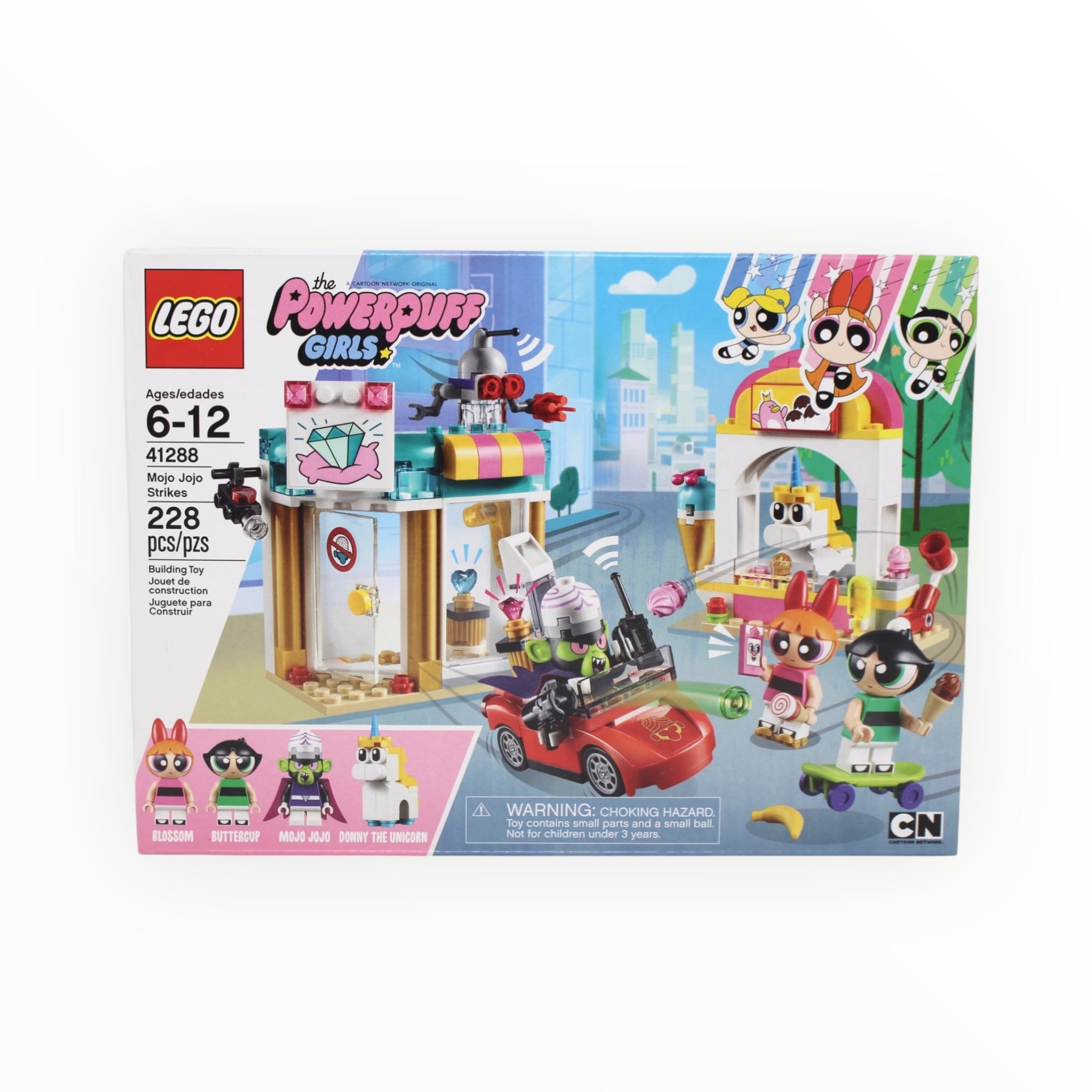 Retired Set 41288 Powerpuff Girls Mojo Jojo Strikes