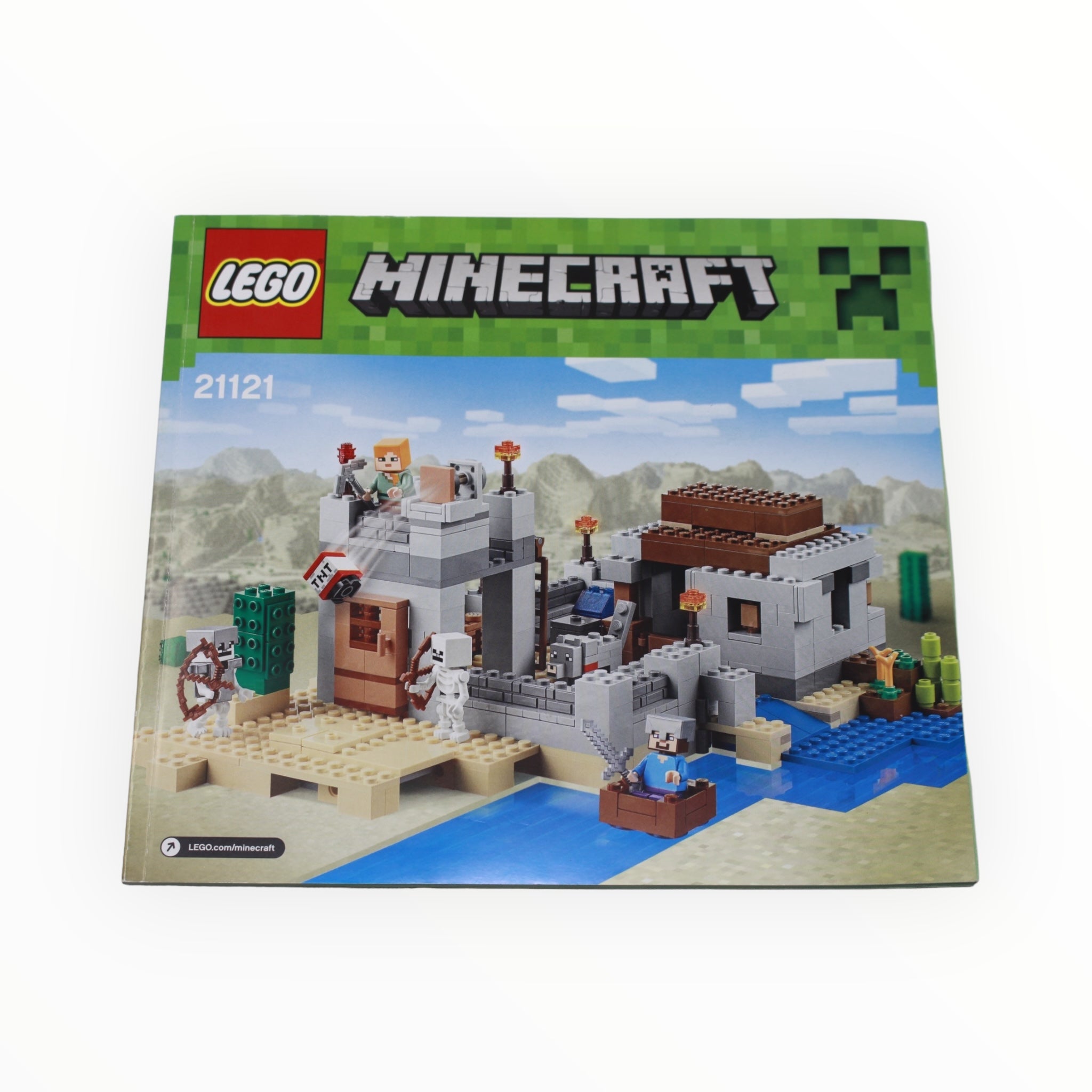 Used Set 21121 Minecraft The Desert Outpost