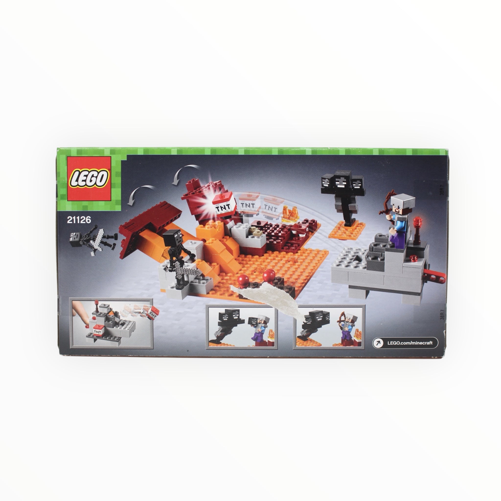 Retired Set 21126 Minecraft The Wither (slight box damage)