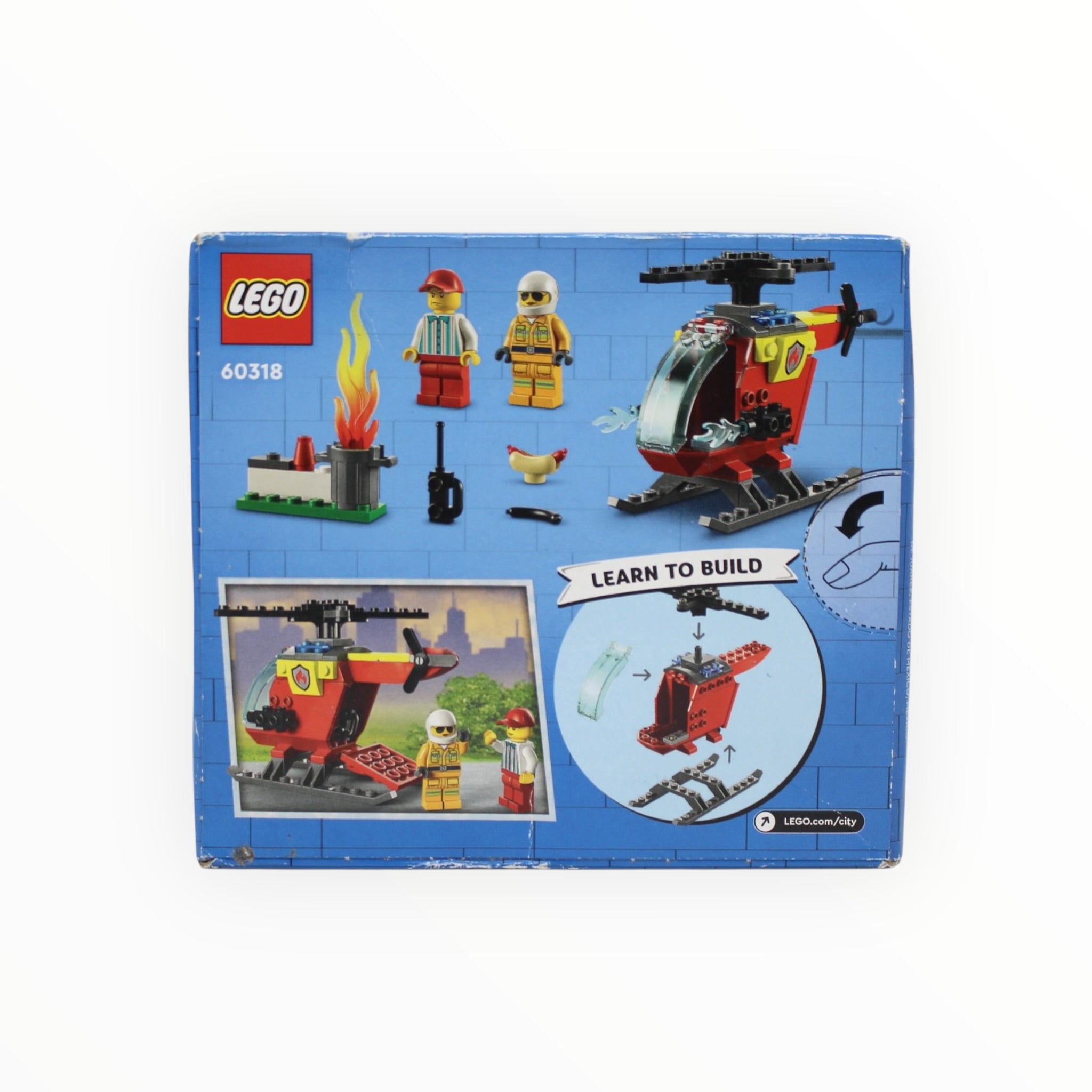 Retired Set 60318 City Fire Helicopter (some box damage)