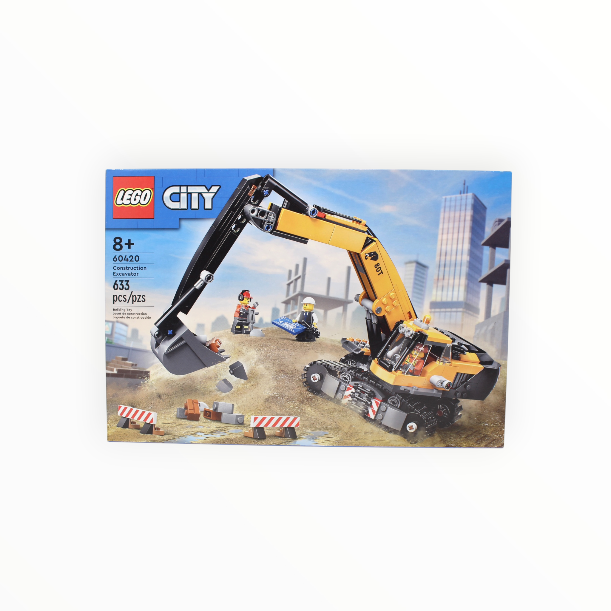 Retired Set 60420 City Construction Excavator