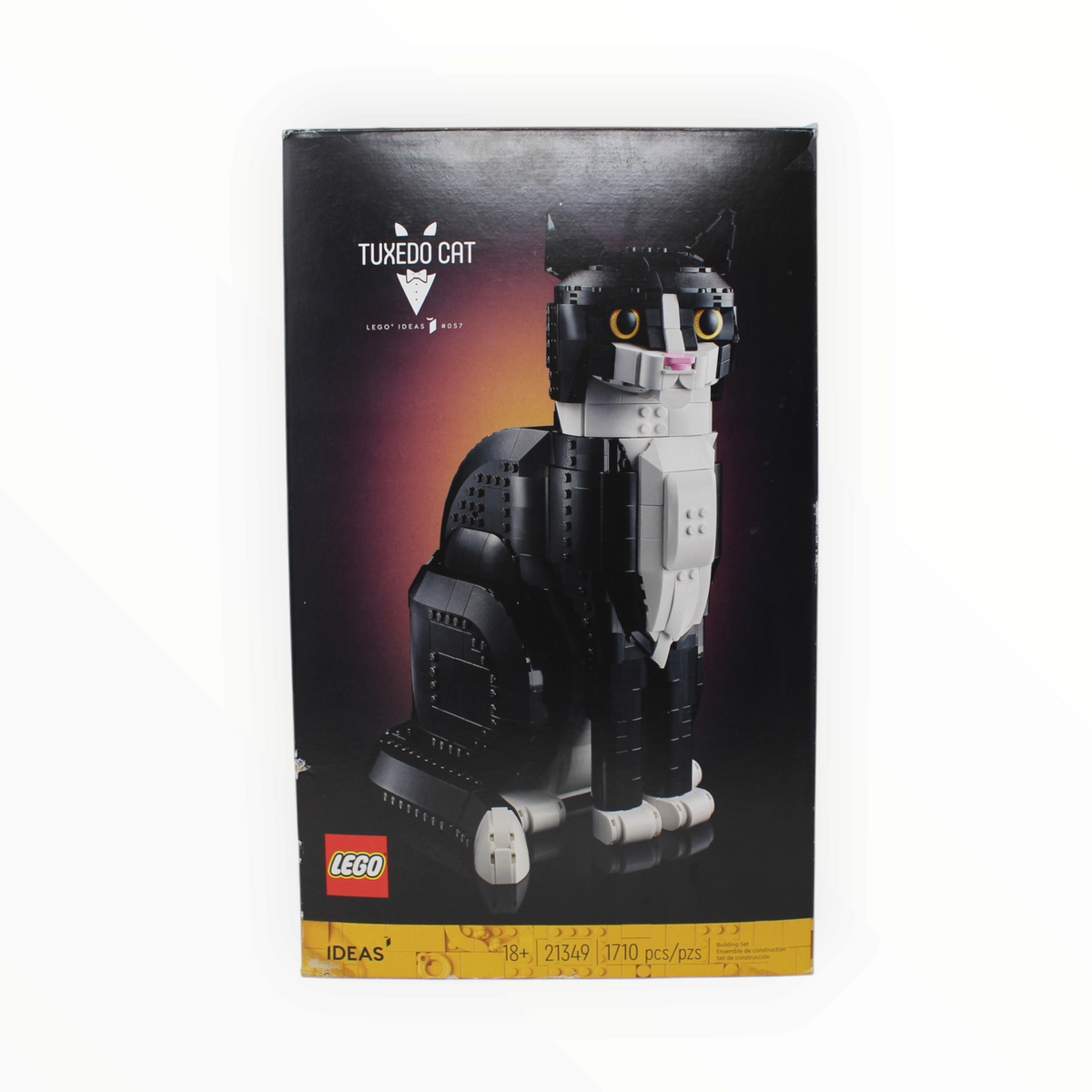 Certified Used Set 21349 LEGO Ideas Tuxedo Cat (some box damage)
