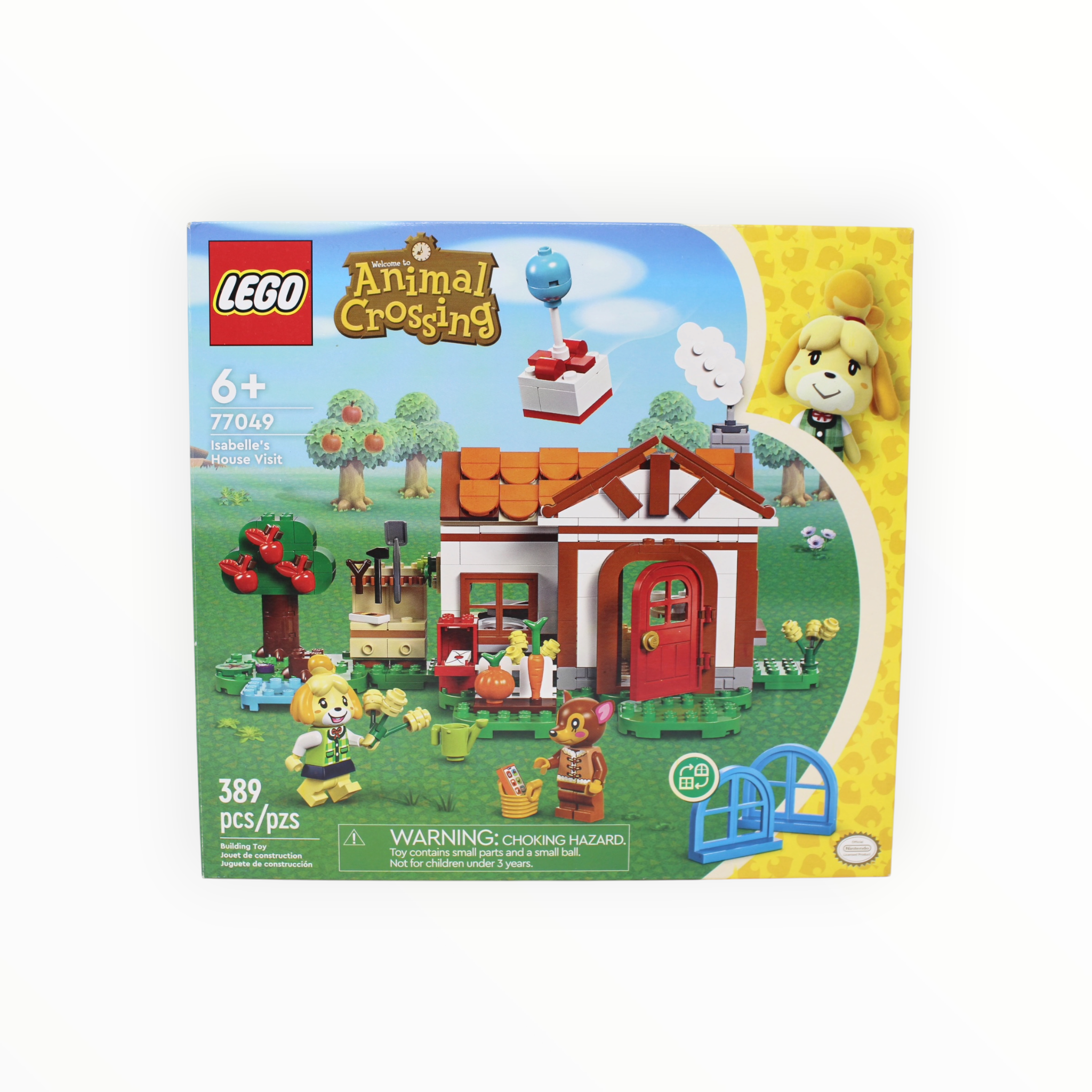 Certified Used Set 77049 Animal Crossing Isabelle’s House Visit