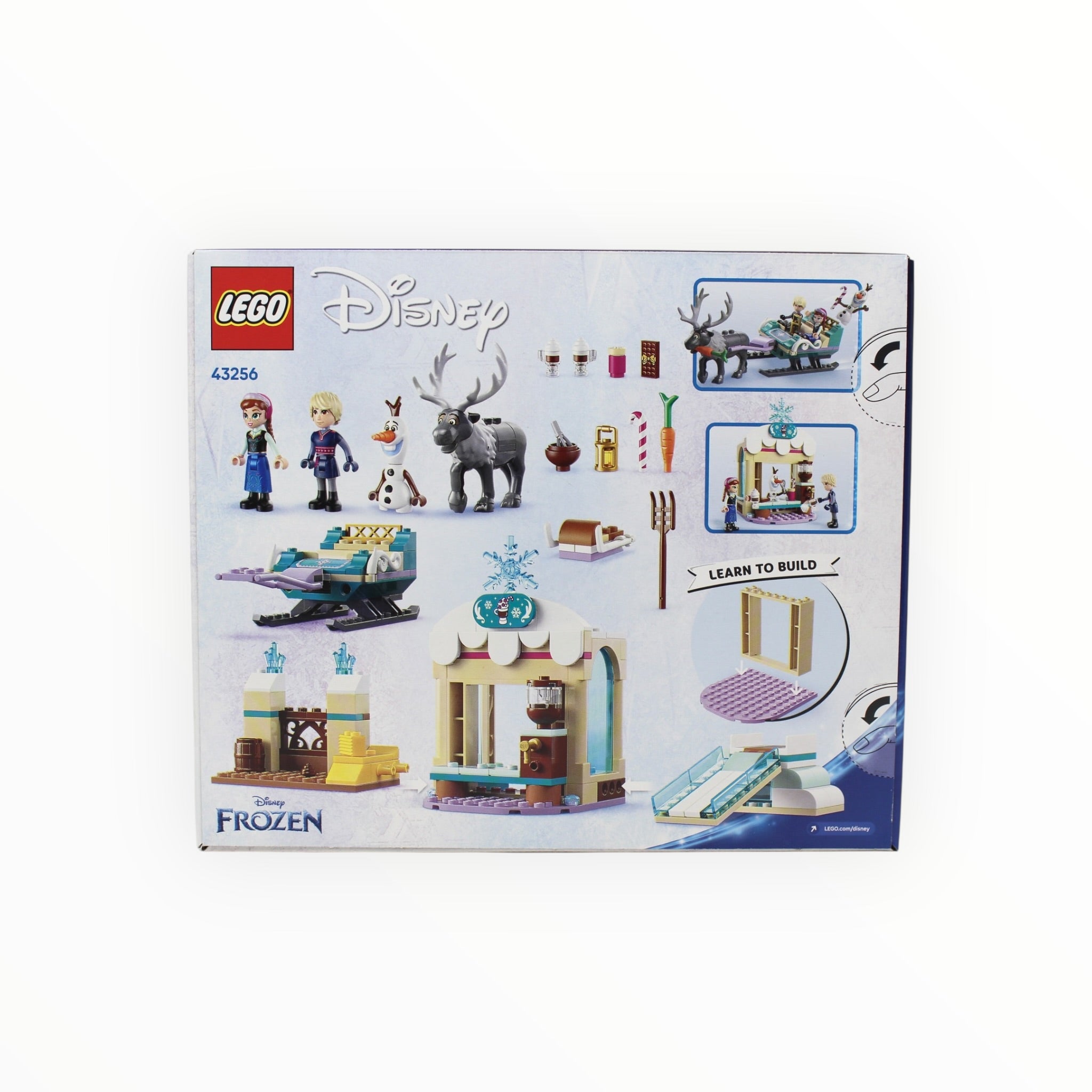 Retired Set 43256 Disney Anna’s Sleigh Adventure