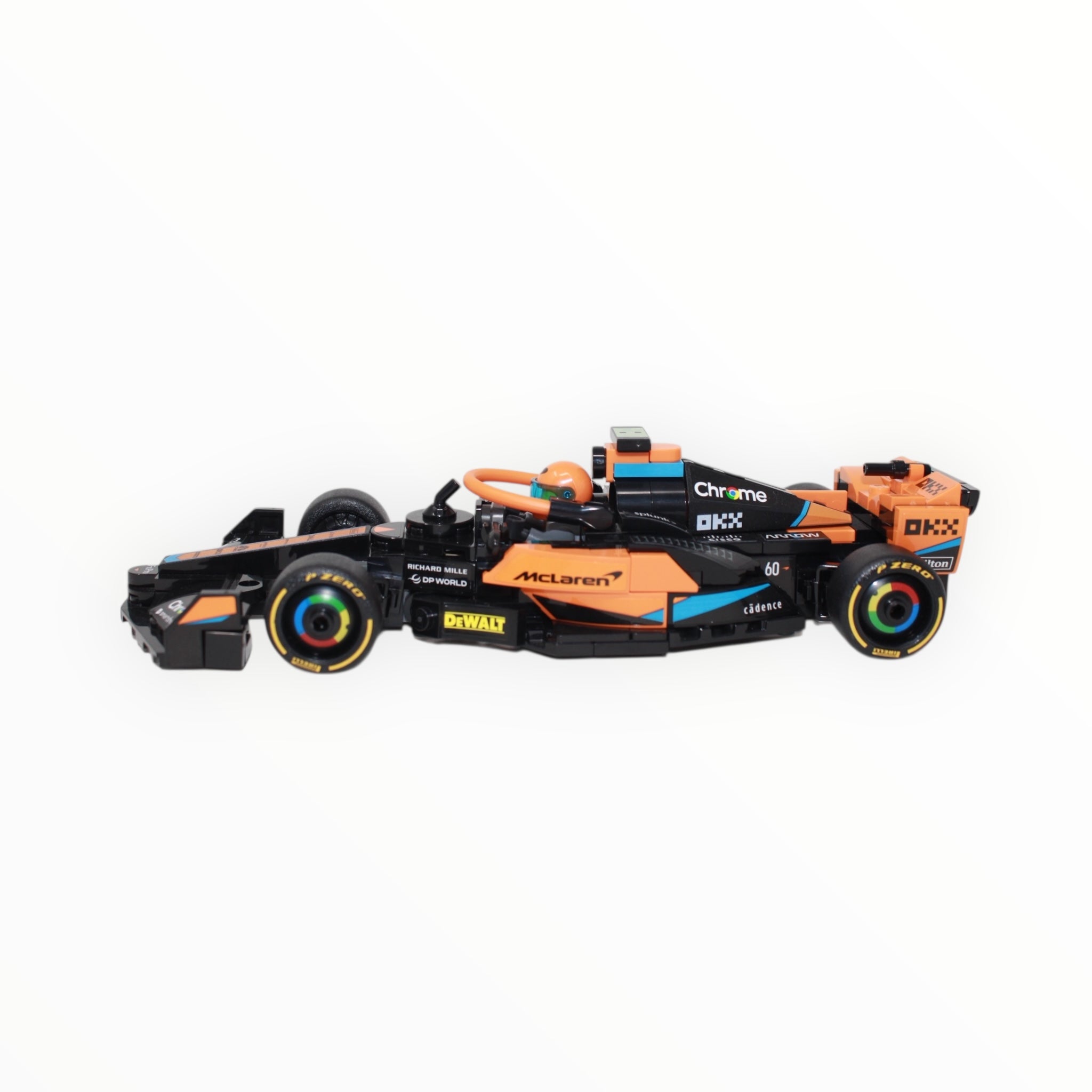 Used Set 76919 Speed Champions 2023 McLaren Formula 1 Car