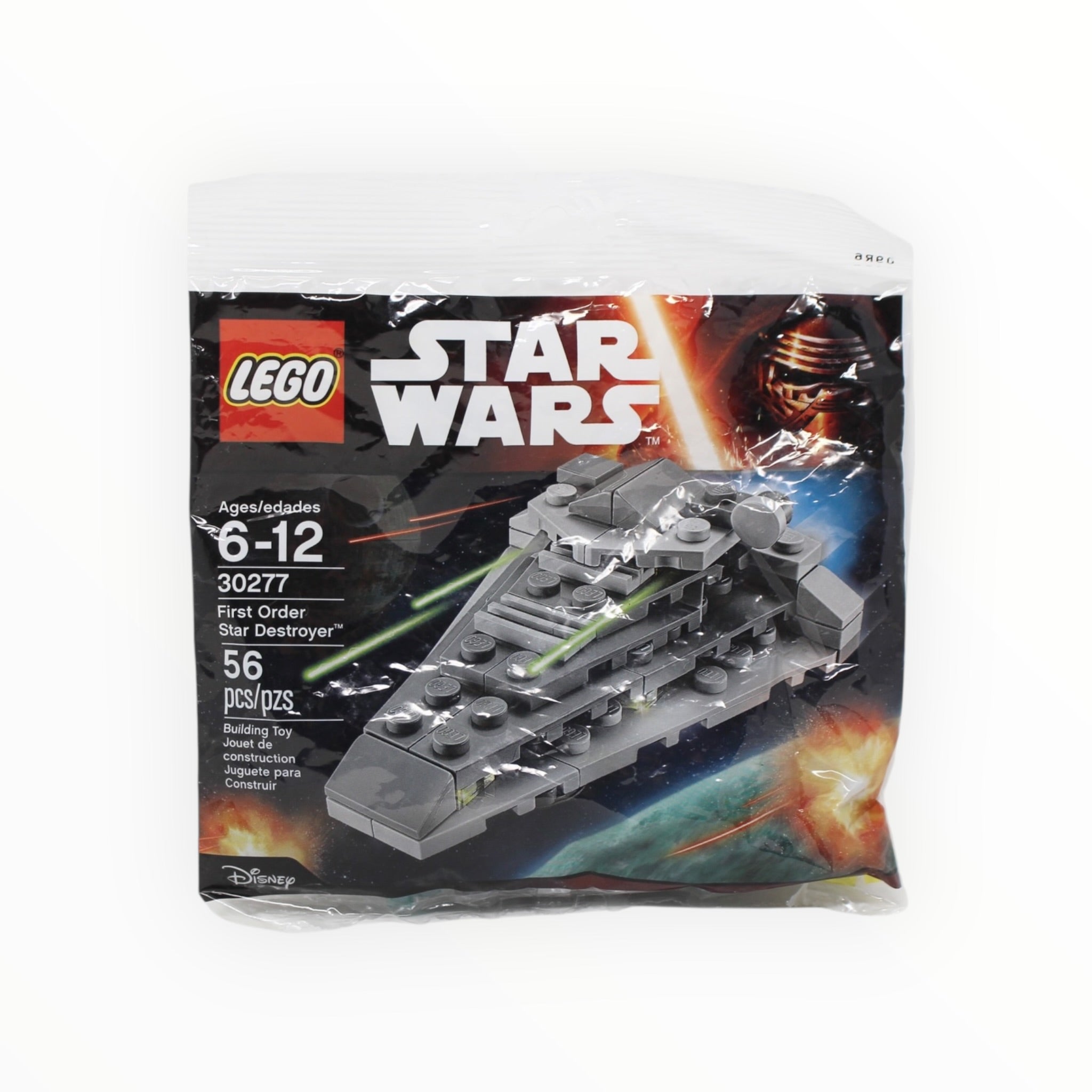 Star Wars First Order Star Destroyer Polybag 30277 – Set In Sacchetto Di Plastica, Star Wars Il Risveglio Della Forza