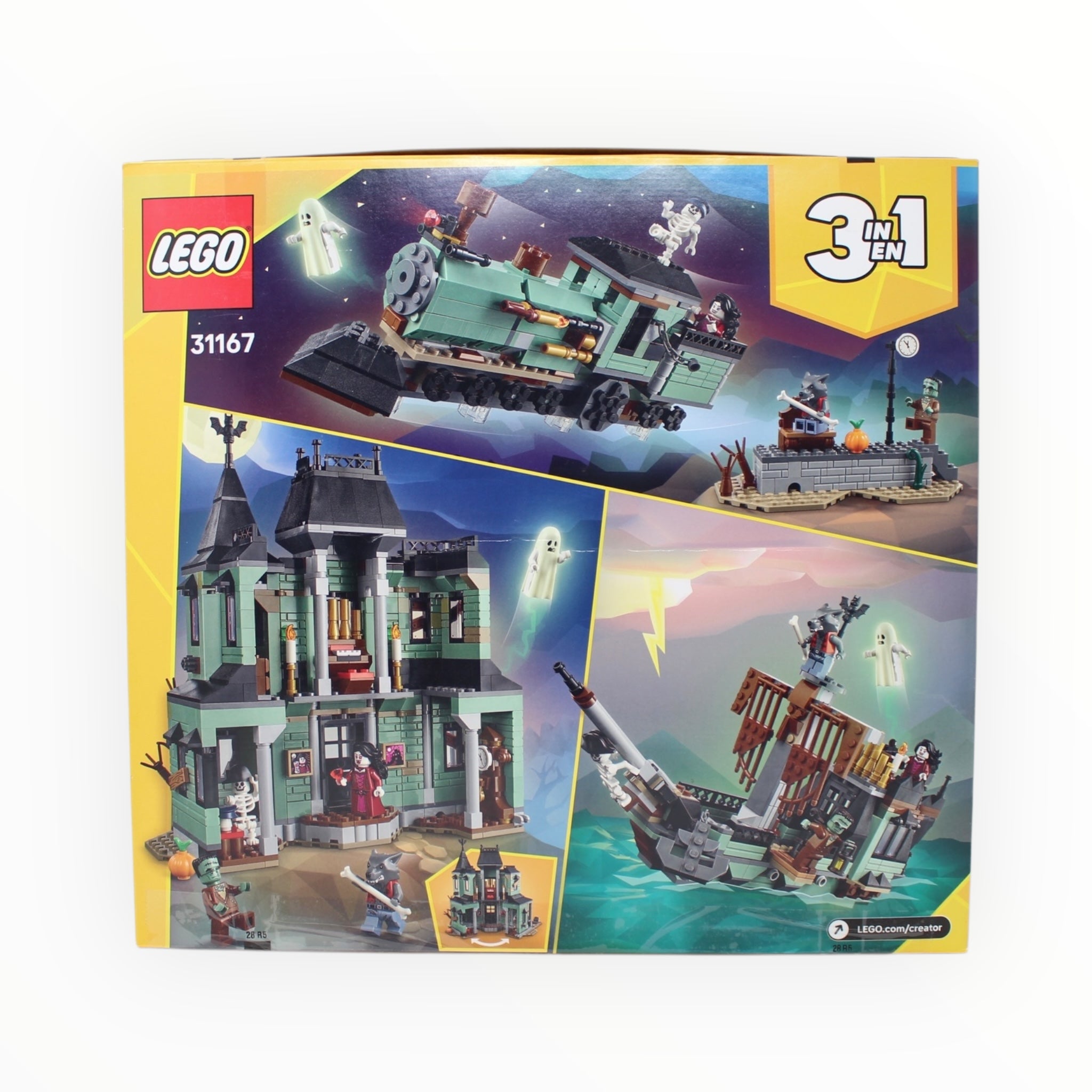 Certified Used Set 31167 Creator Haunted Mansion