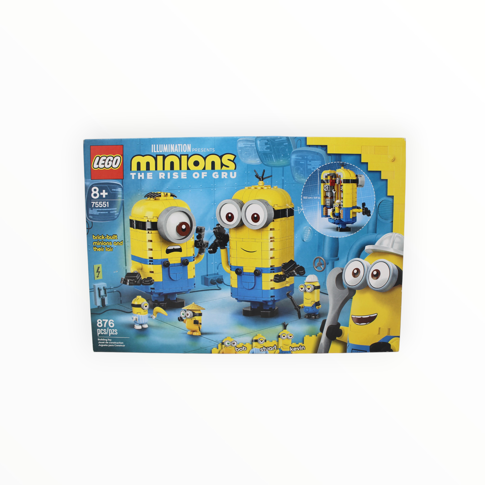 Retired Set 75551 Minions Brick-Built Minions and Their Lair