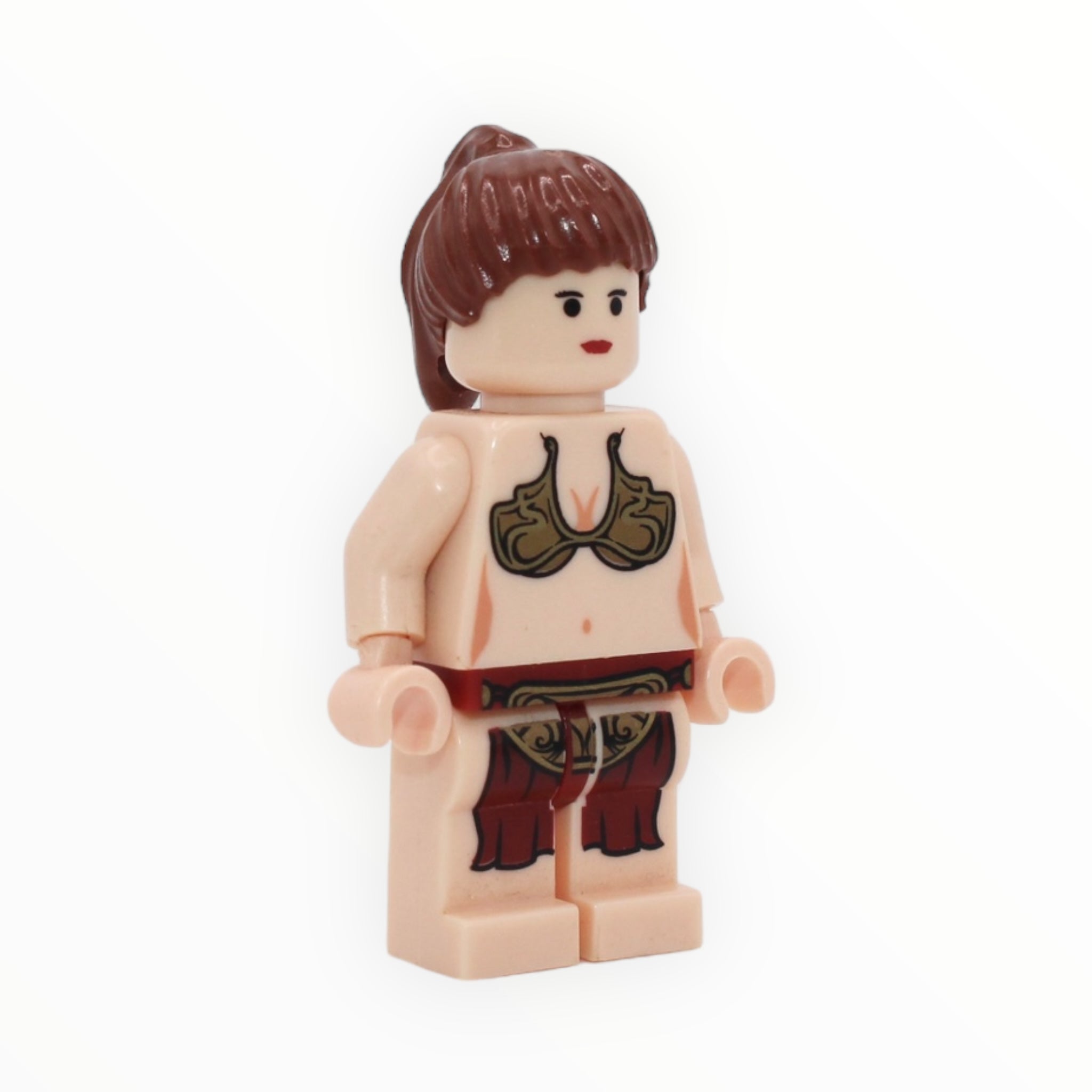 Princess Leia Organa (Jabba Slave outfit, light nougat, solid black eyes, 2009)