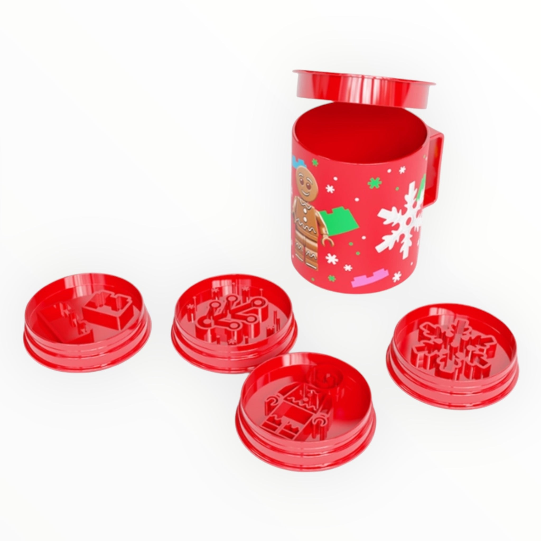 LEGO Holiday Mug and Cookie Stampers