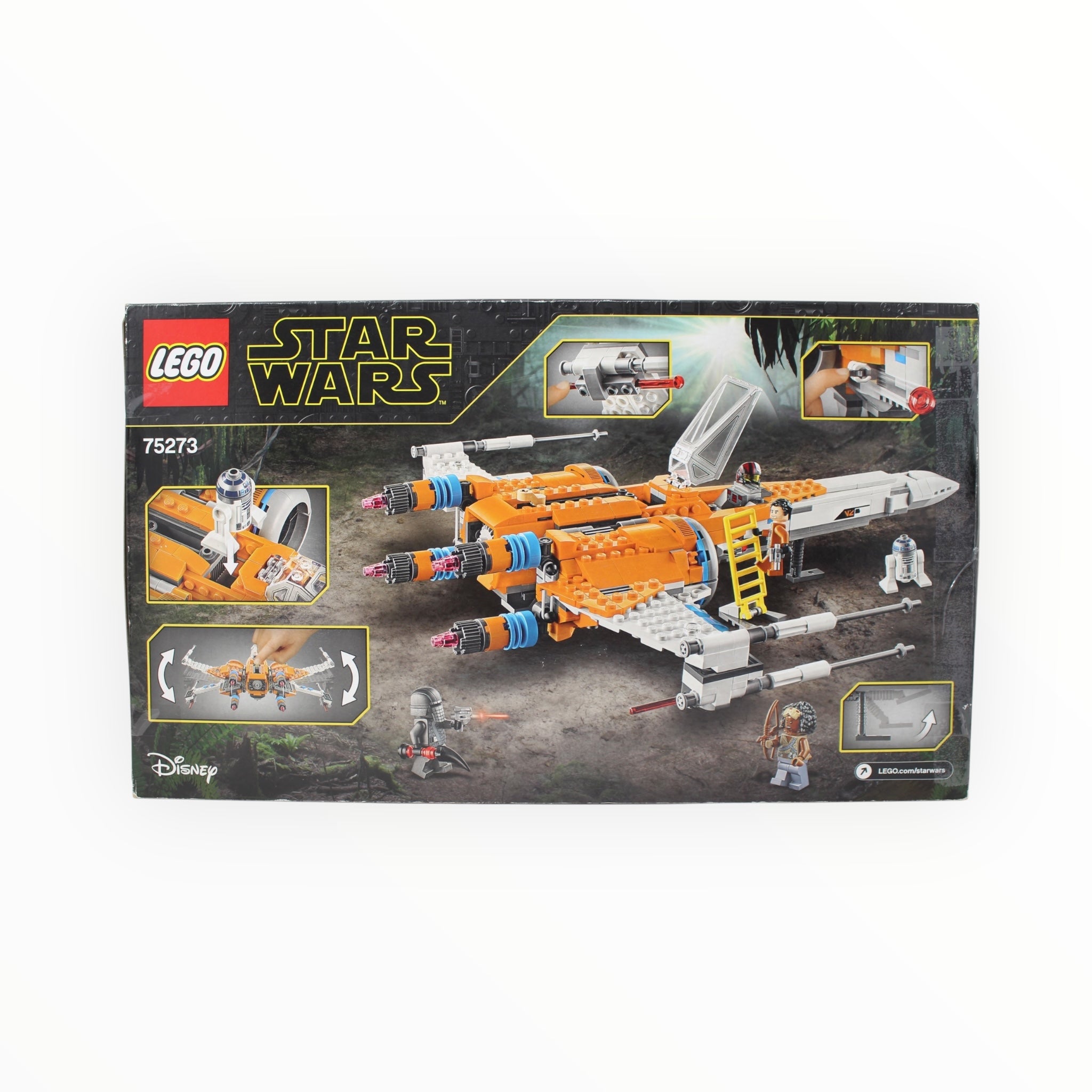 Certified Used Set 75273 Star Wars Poe Dameron’s X-wing Fighter (open box, sealed bags)
