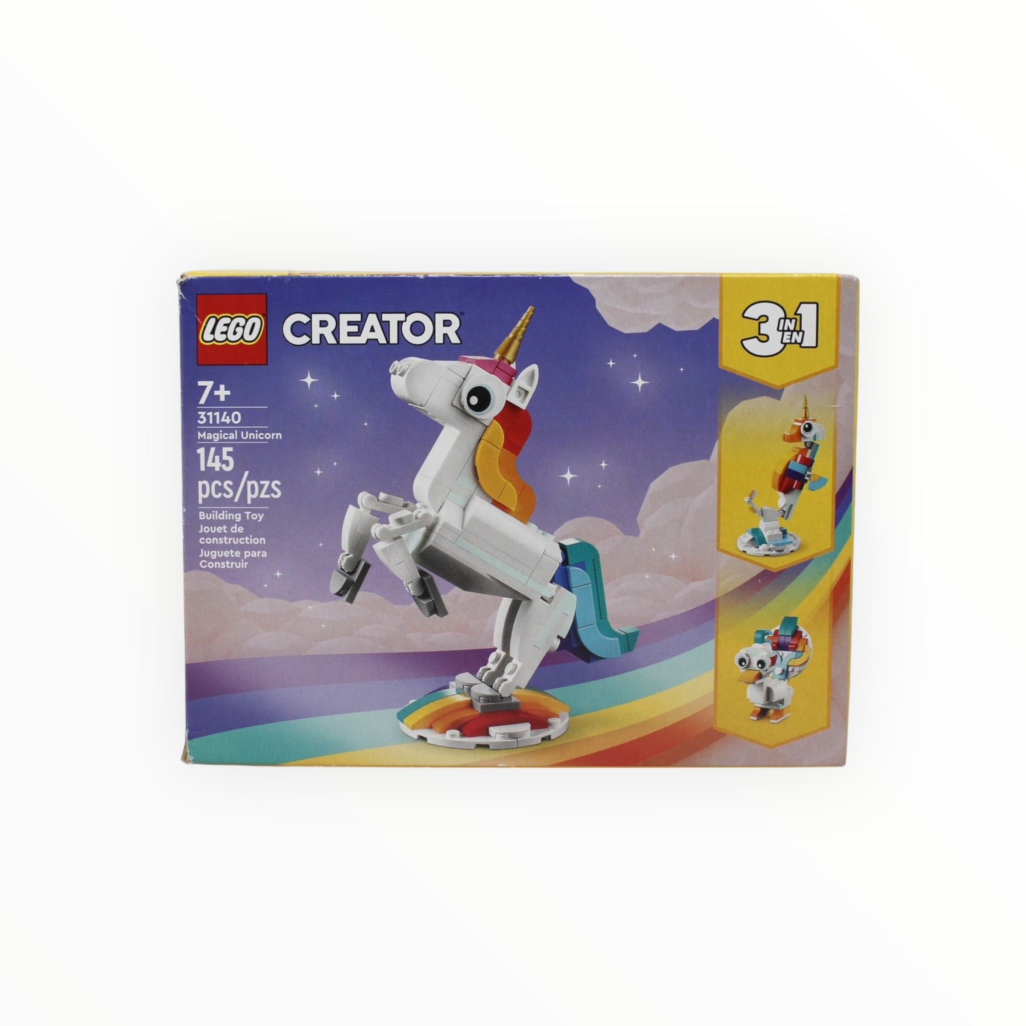 Certified Used Set 31140 Creator Magical Unicorn
