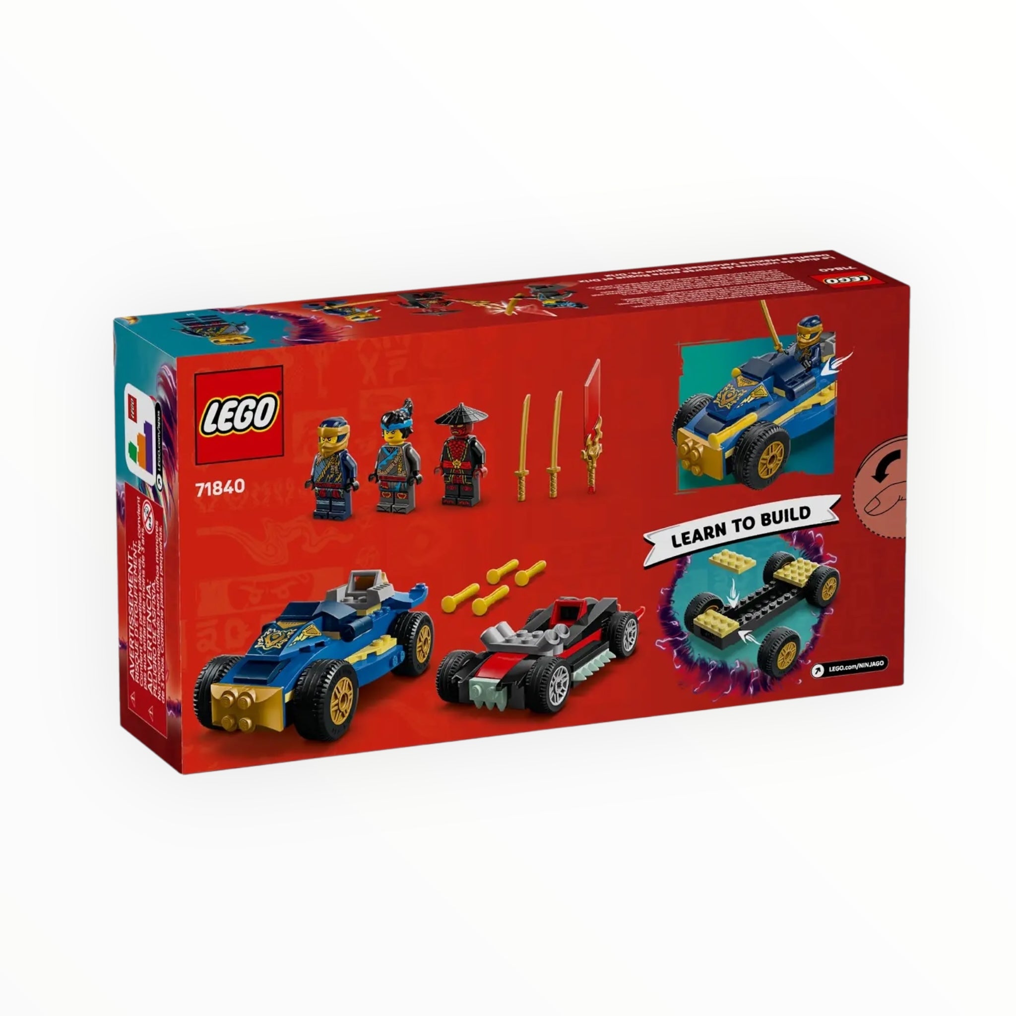 71840 Ninjago Rogue vs. Drix Race Car Duel