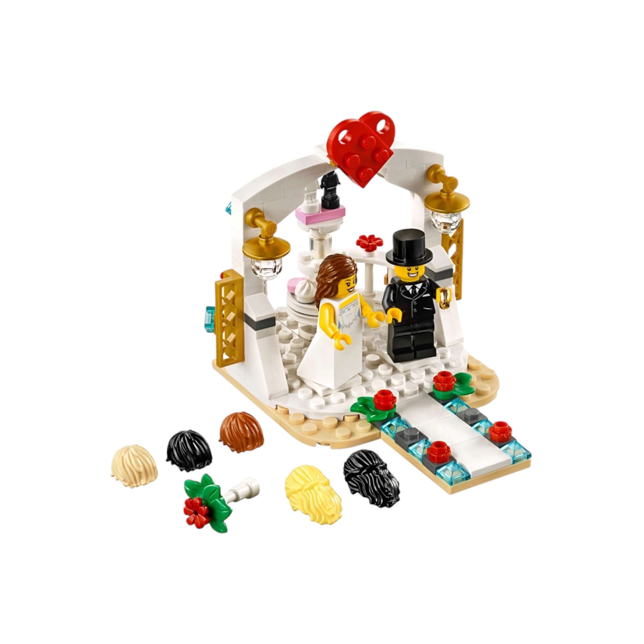 Retired Set 40197 LEGO Wedding Favor Set (2018)