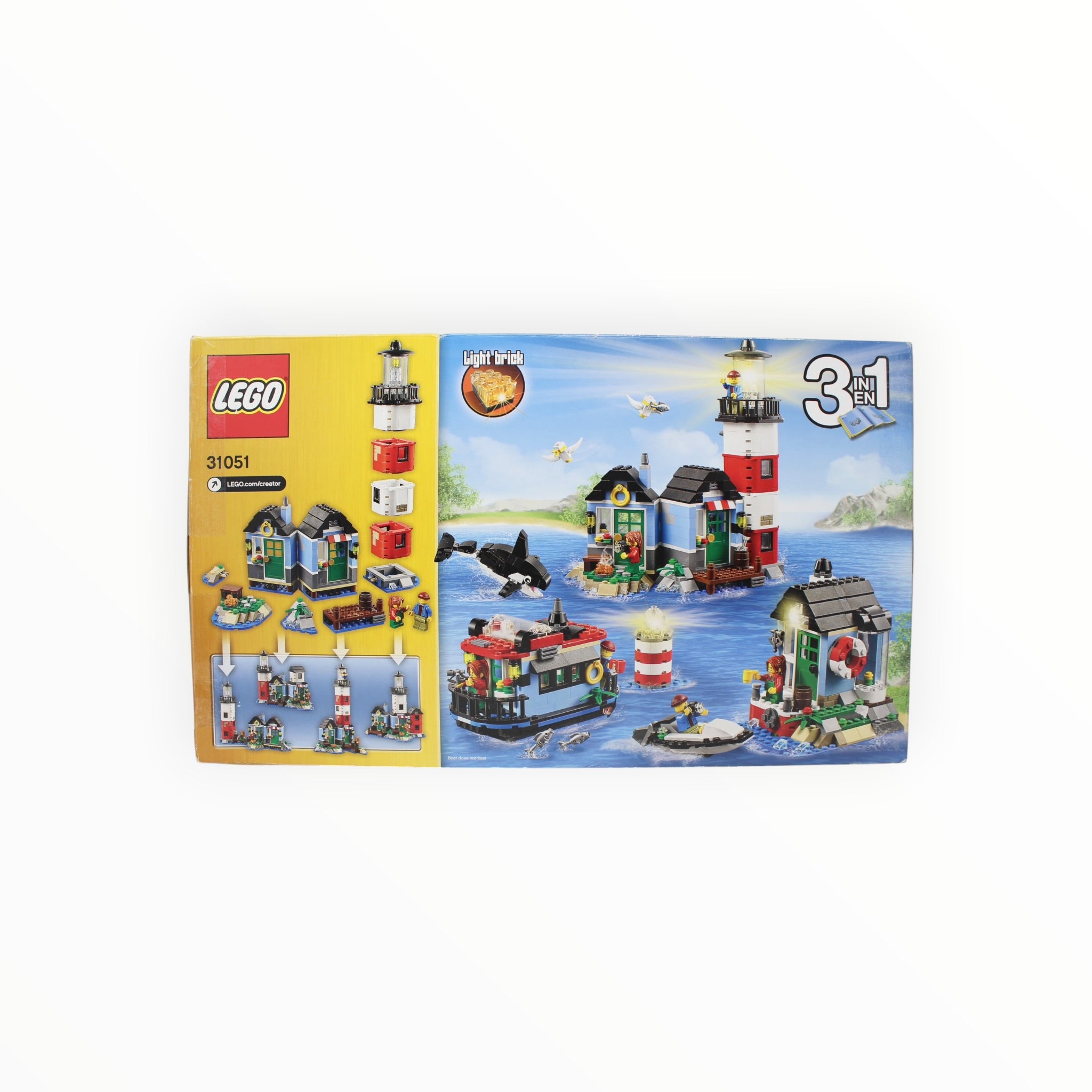 Certified Used Set 31051 Creator Lighthouse Point (open box, sealed bags)