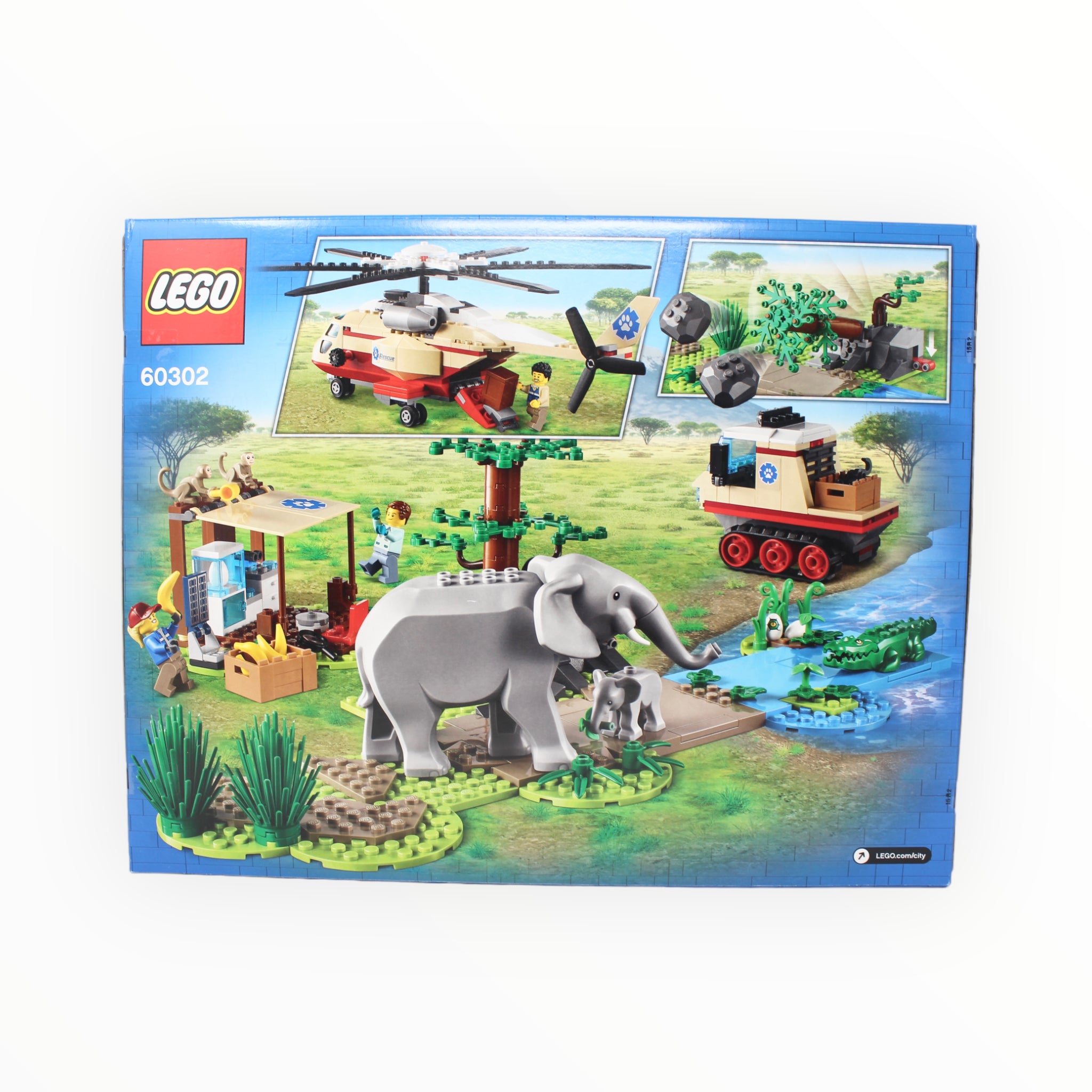 Retired Set 60302 City Wildlife Rescue Operation