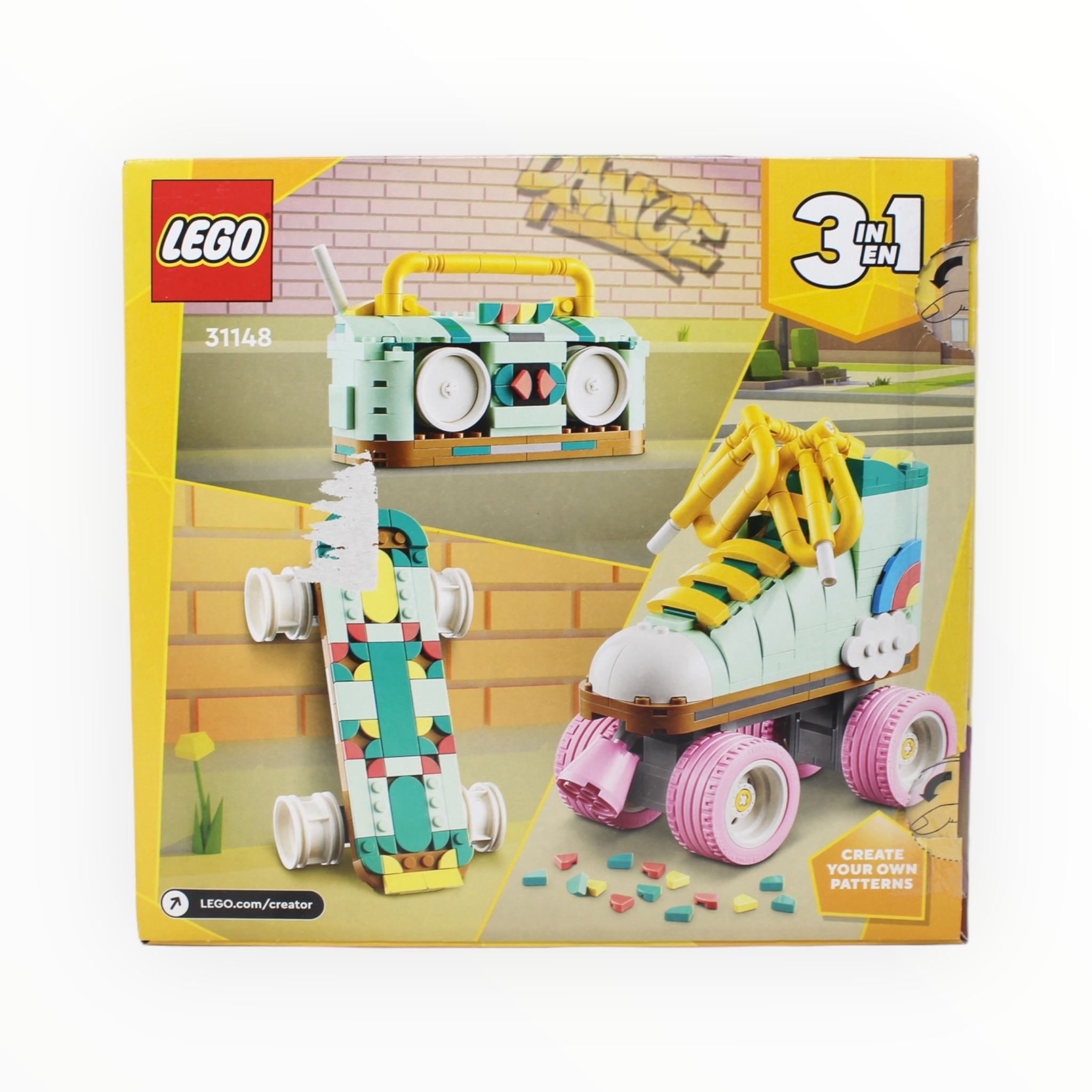 Certified Used Set 31148 Creator Retro Roller Skate