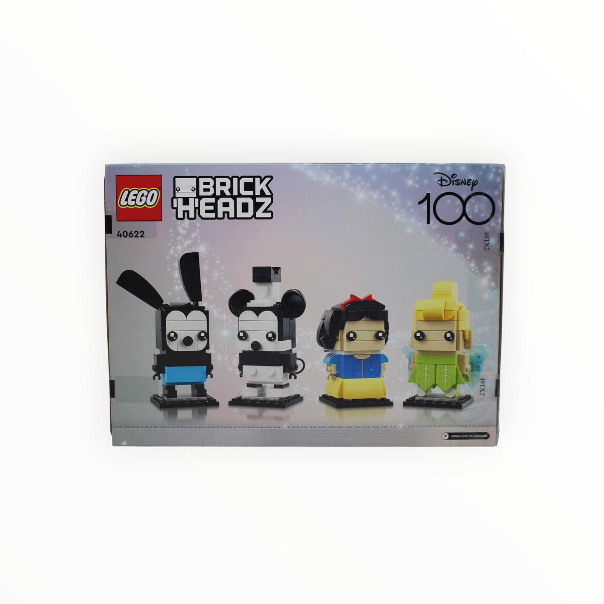 Certified Used Set 40622 Disney BrickHeadz 100th Celebration