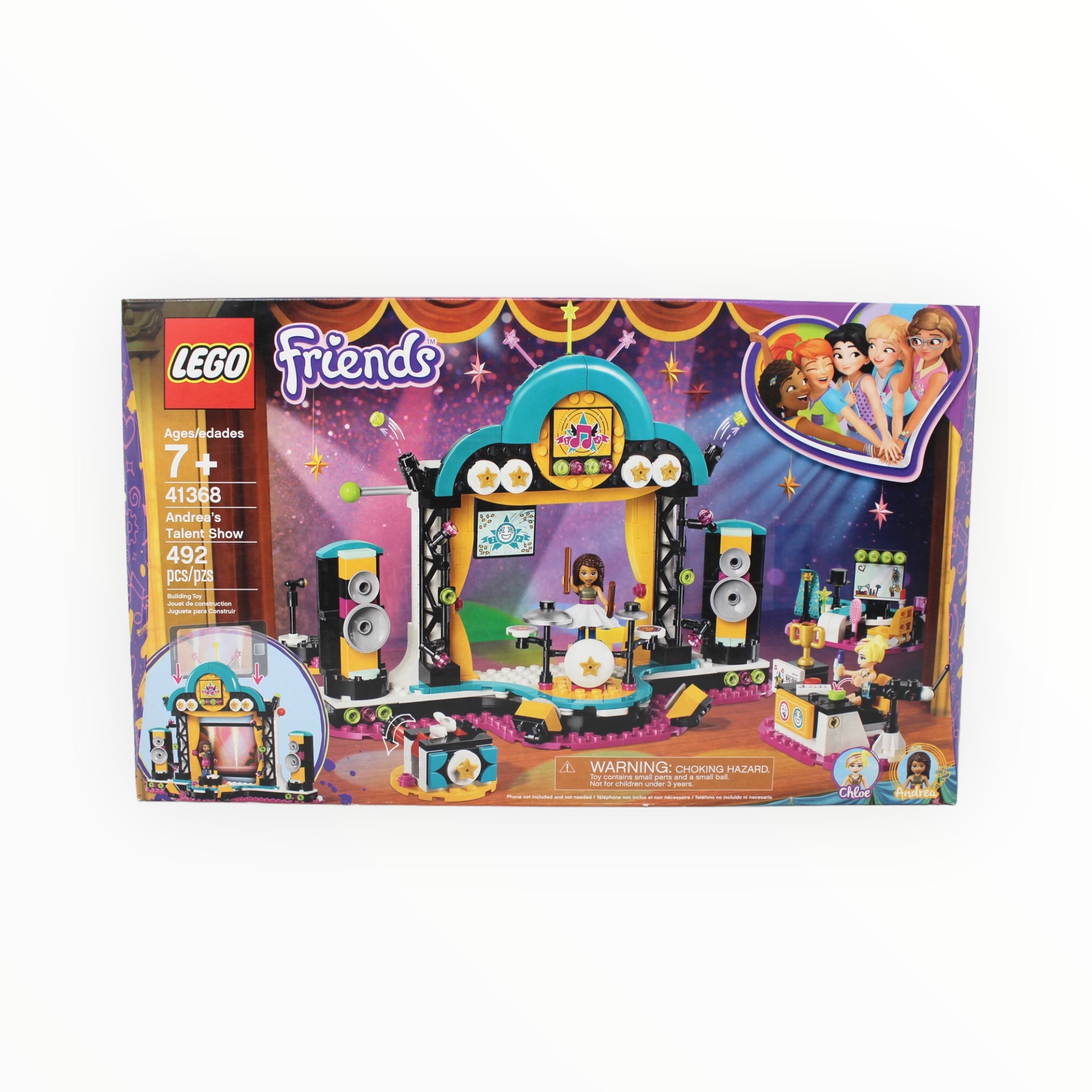 Retired Set 41368 Friends Andrea’s Talent Show