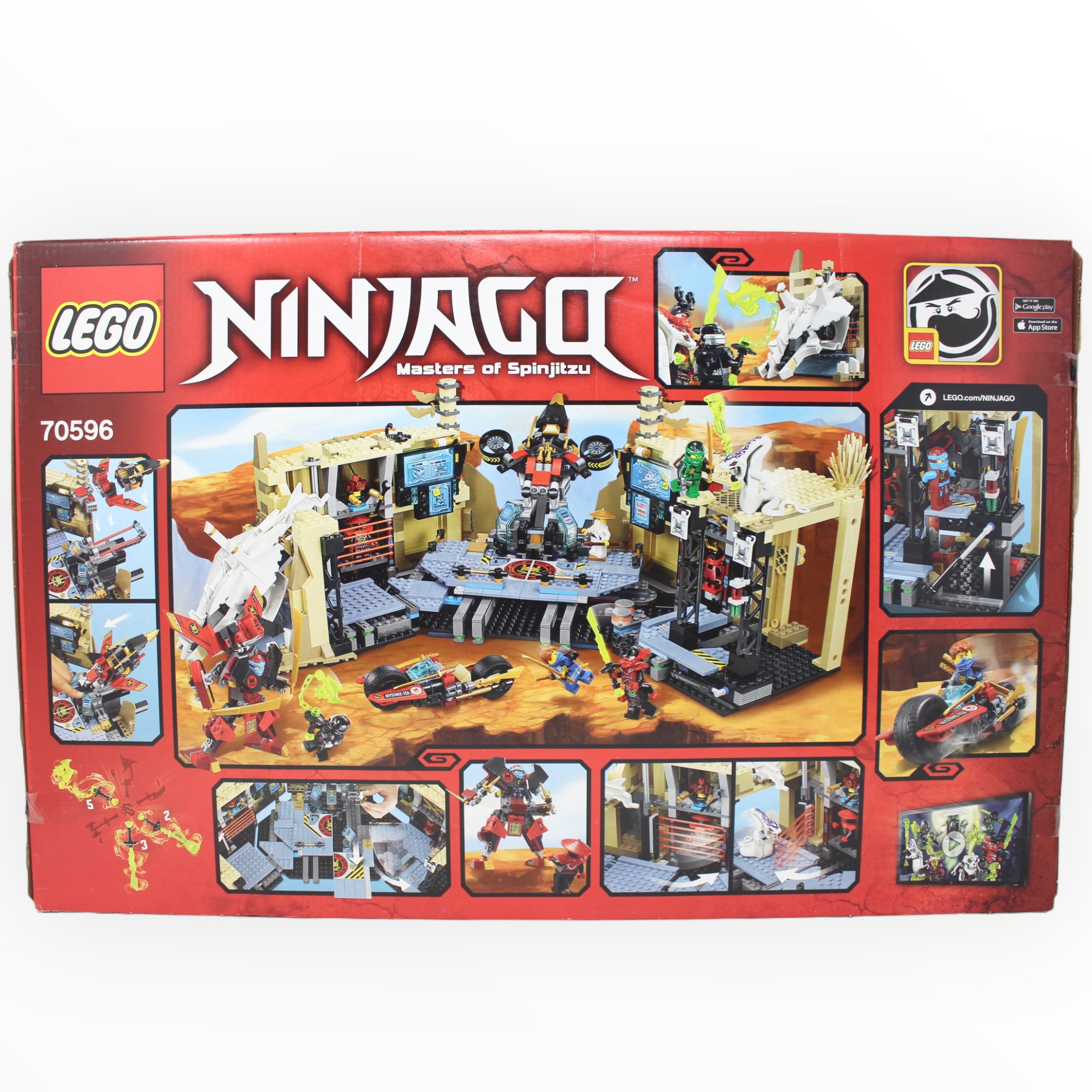 Retired Set 70596 Ninjago Samurai X Cave Chaos