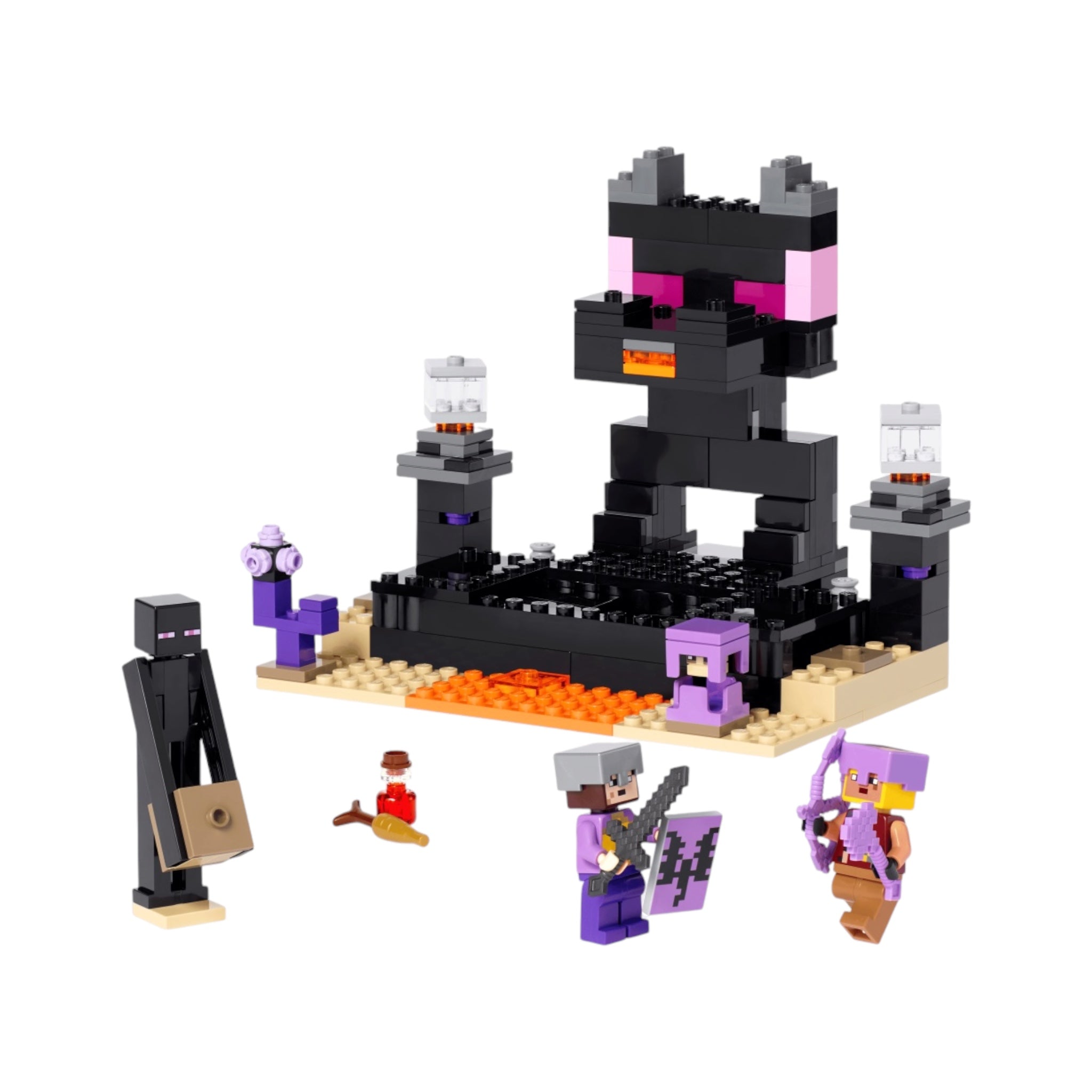 Retired Set 21242 Minecraft The End Arena