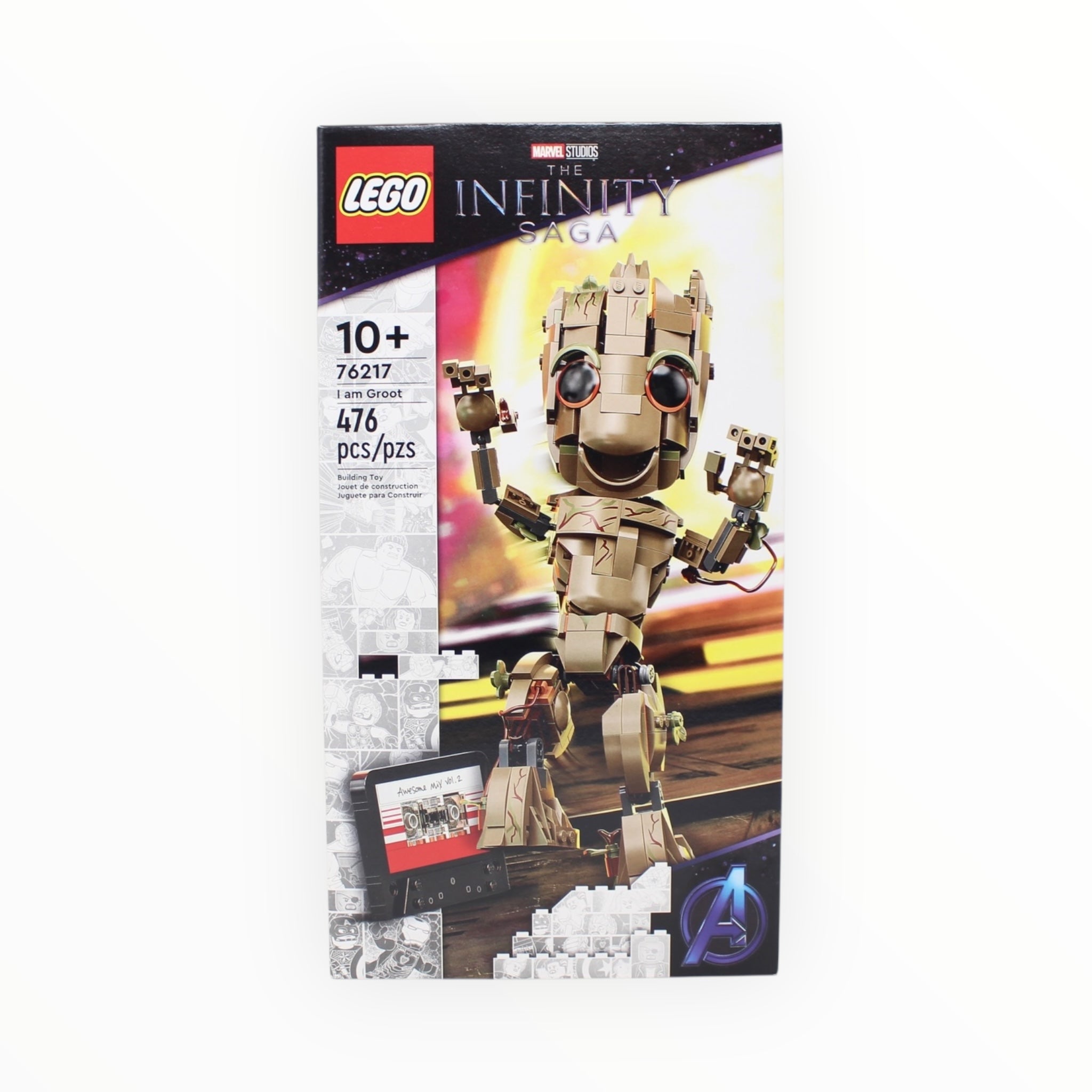 Retired Set 76217 Marvel Infinity Saga I am Groot