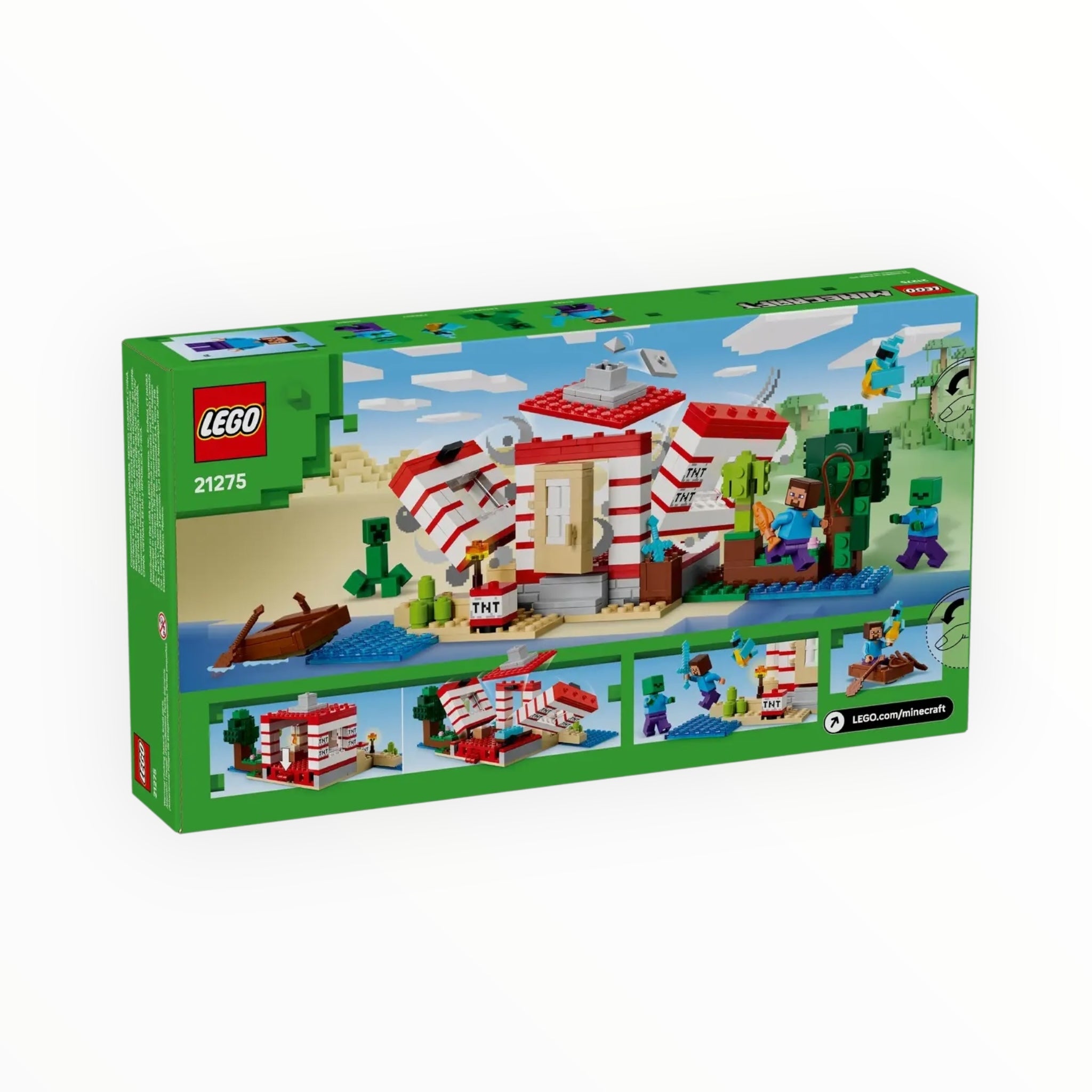 21275 Minecraft The TNT Jungle House