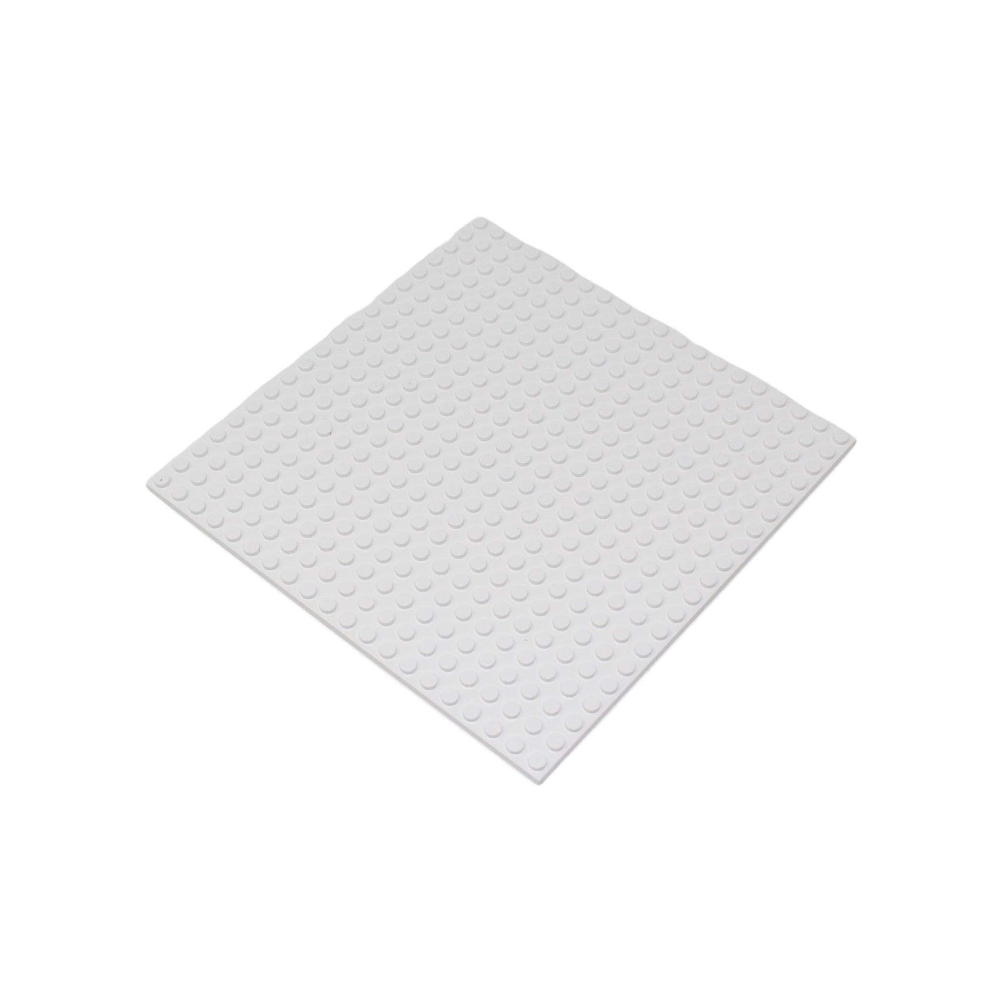 White LEGO® Compatible Baseplates 6x6