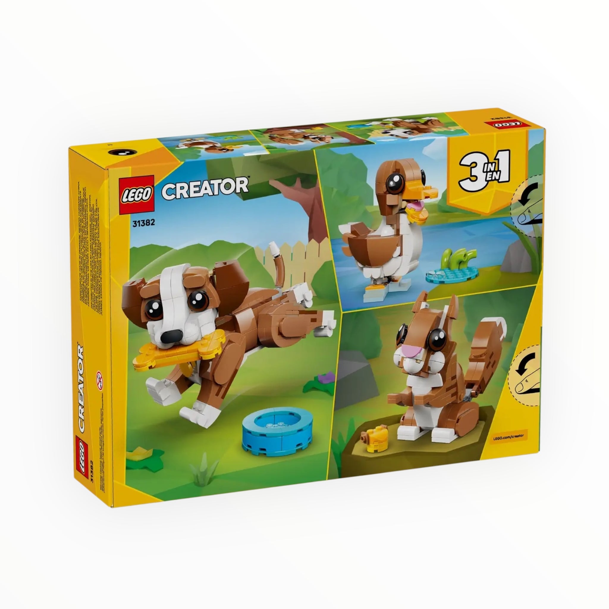 31382 Creator Cute Animals: Playful Puppy Dog