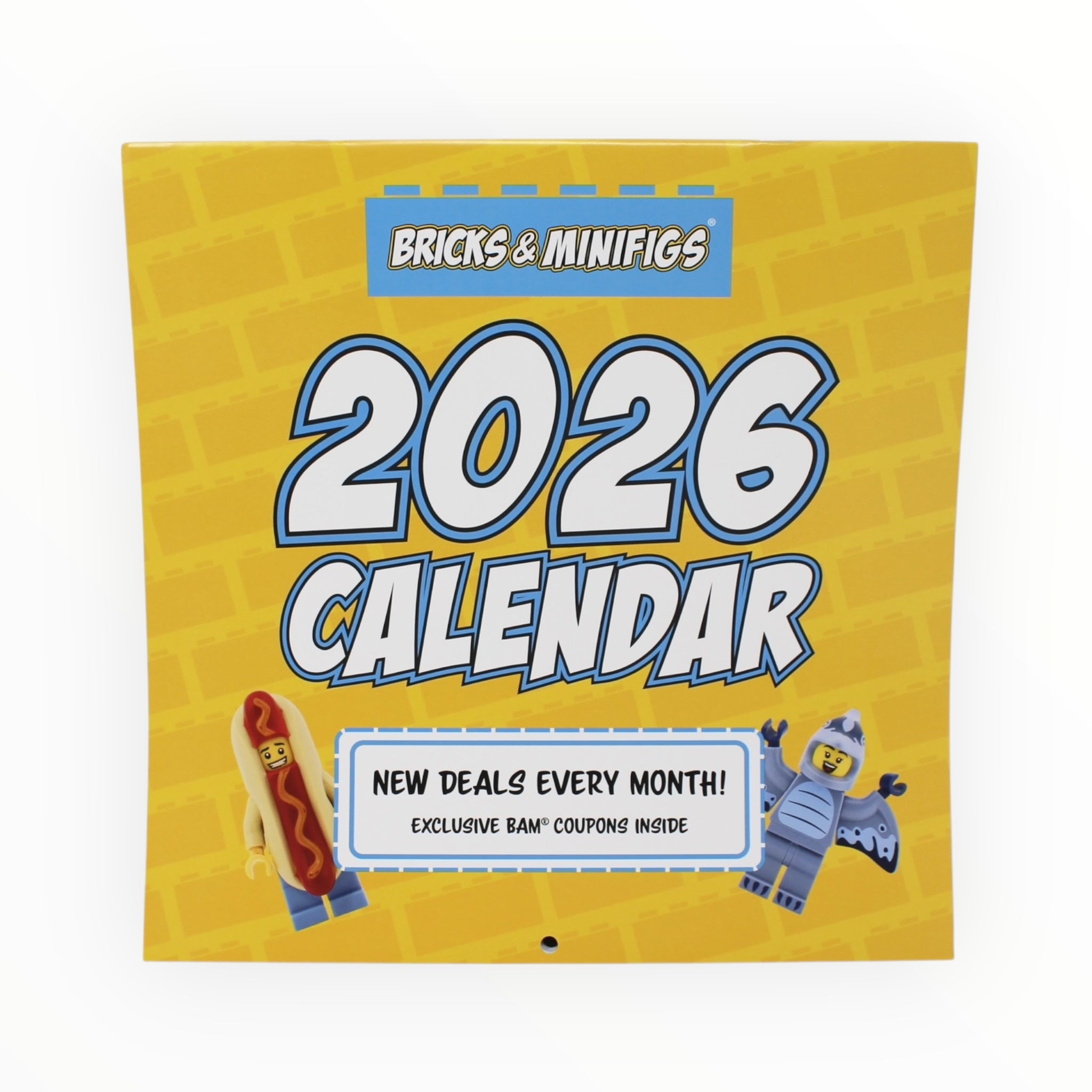 Bricks & Minifigs 2026 Calendar