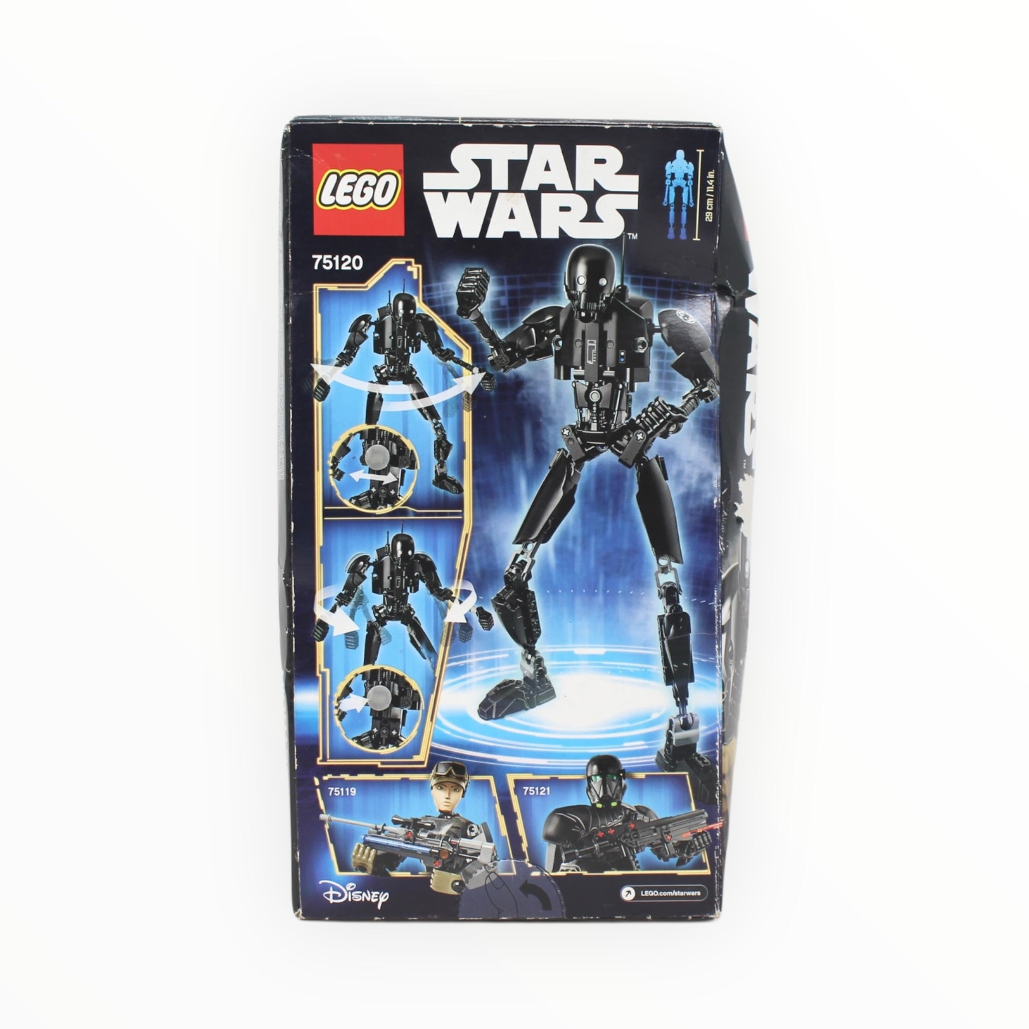 Retired Set 75120 Star Wars Buildable Figures K-2SO (damaged box)