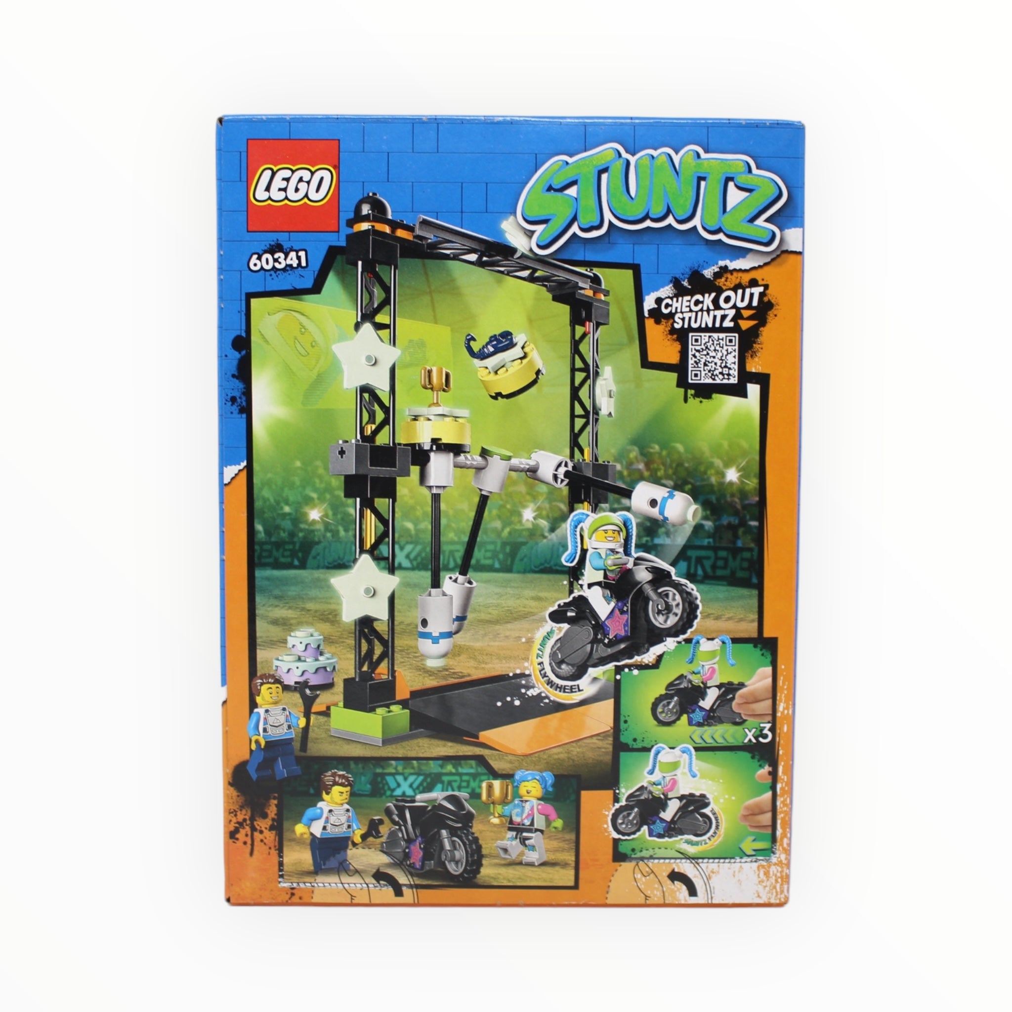 Retired Set 60341 City The Knockdown Stunt Challenge