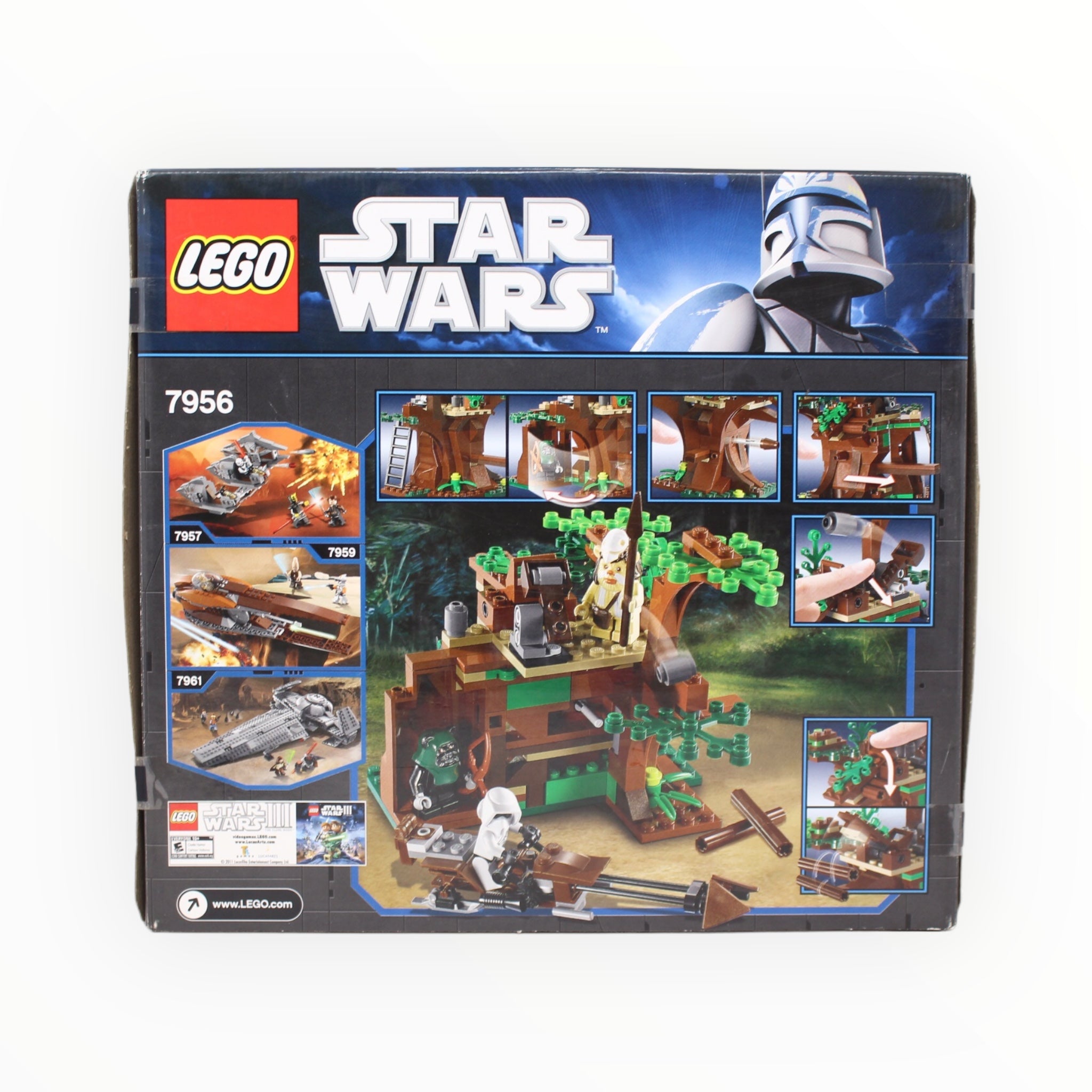 Retired Set 7956 Star Wars Ewok Attack
