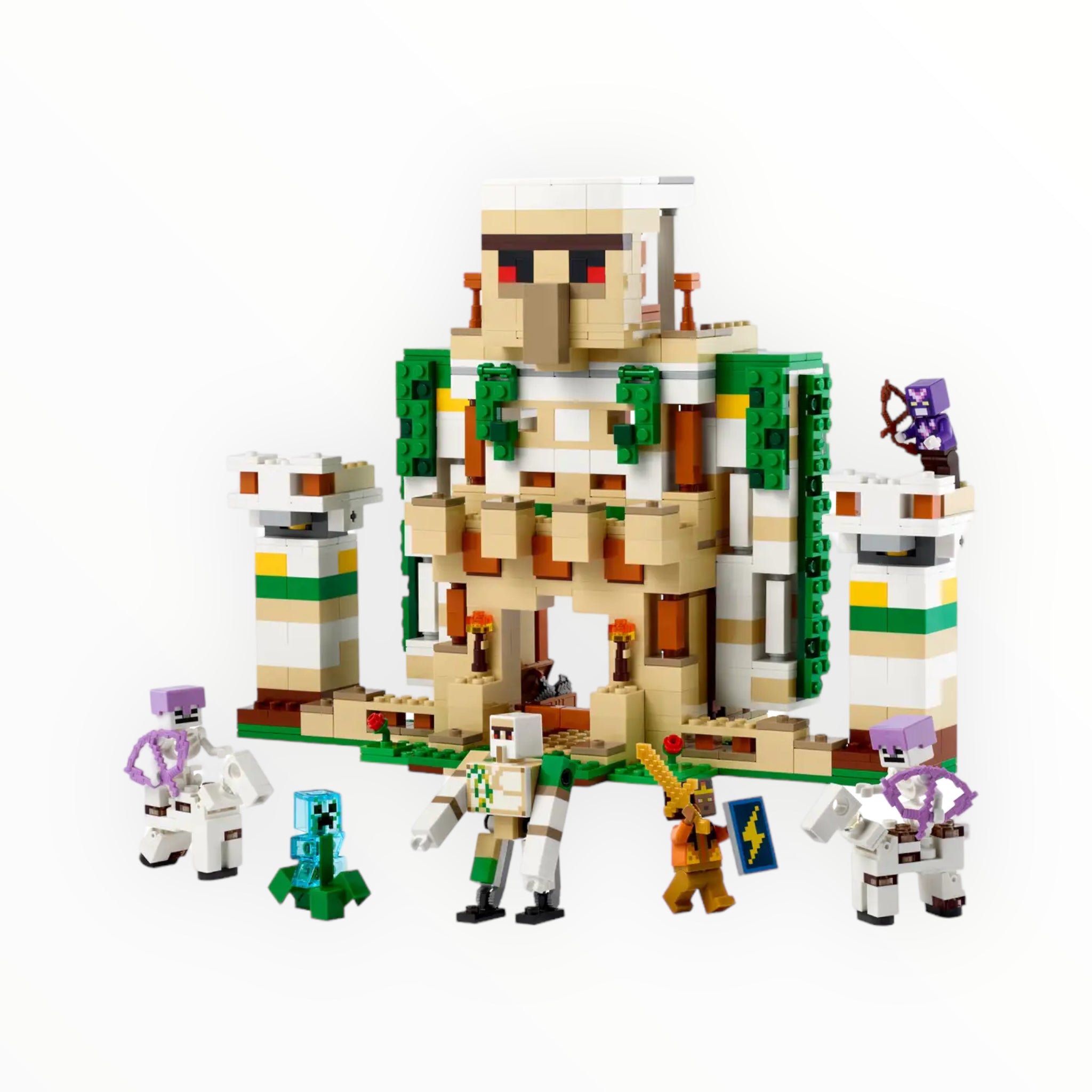 21250 Minecraft The Iron Golem Fortress