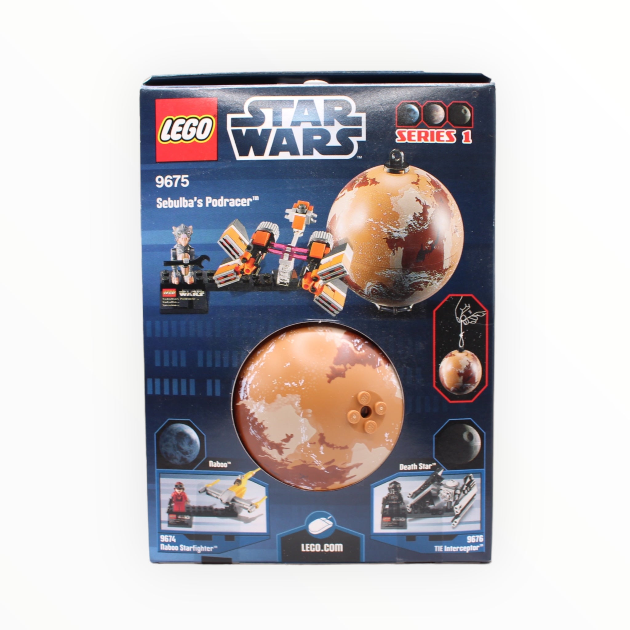 Retired Set 9675 Star Wars Sebulba’s Podracer & Tatooine