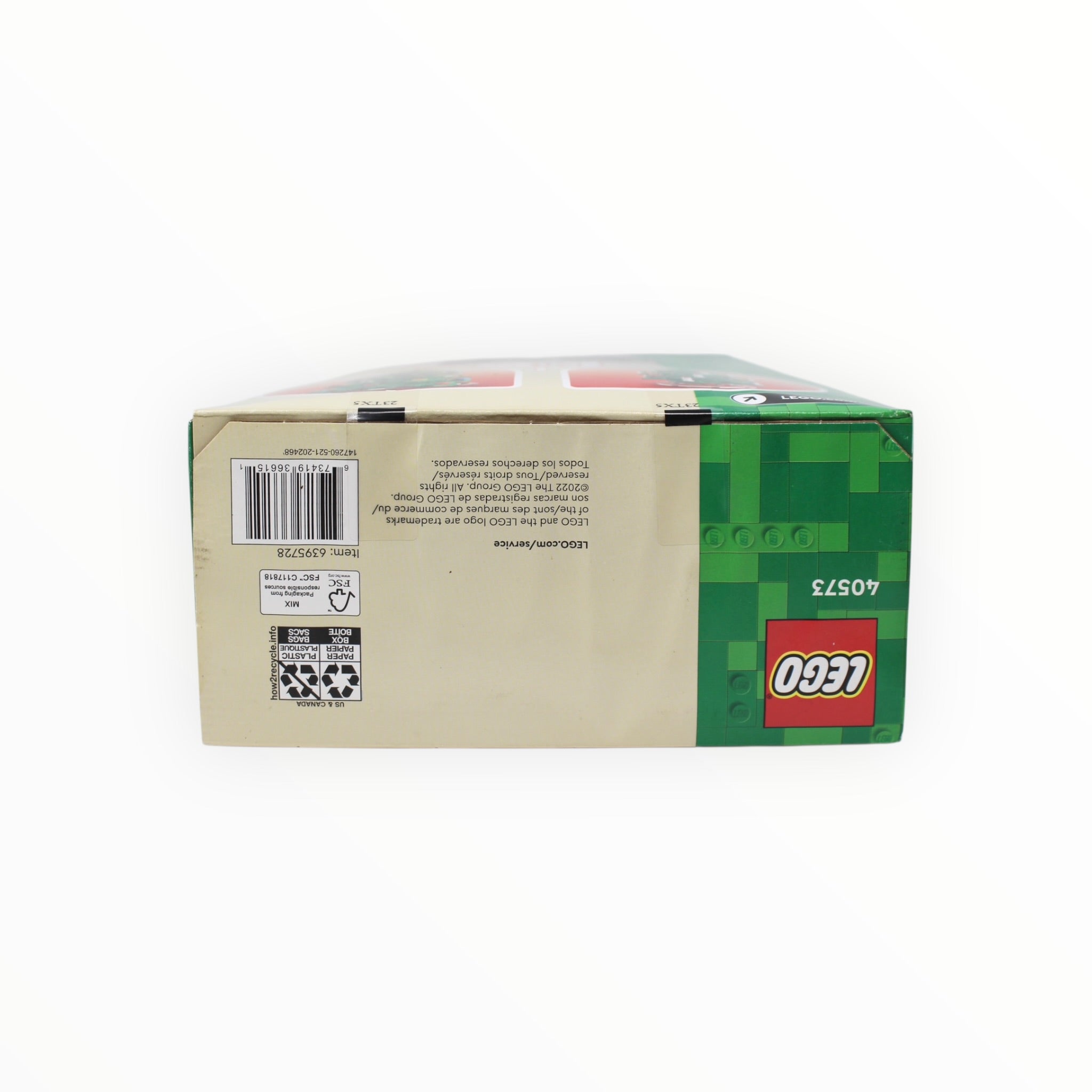 Certified Used Set 40573 LEGO Christmas Tree (2022, slight box damage)