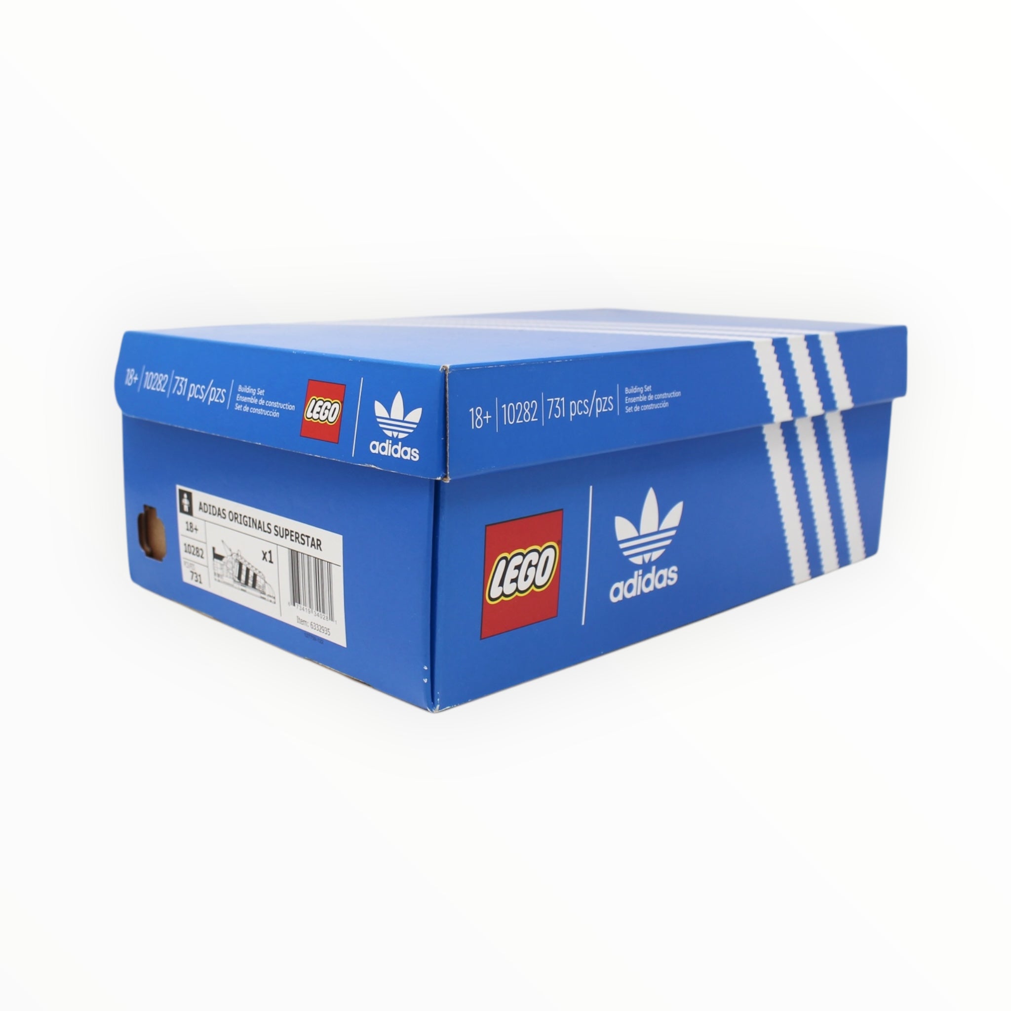 Certified Used Set 10282 LEGO Adidas Originals Superstar (open box, sealed  bags)