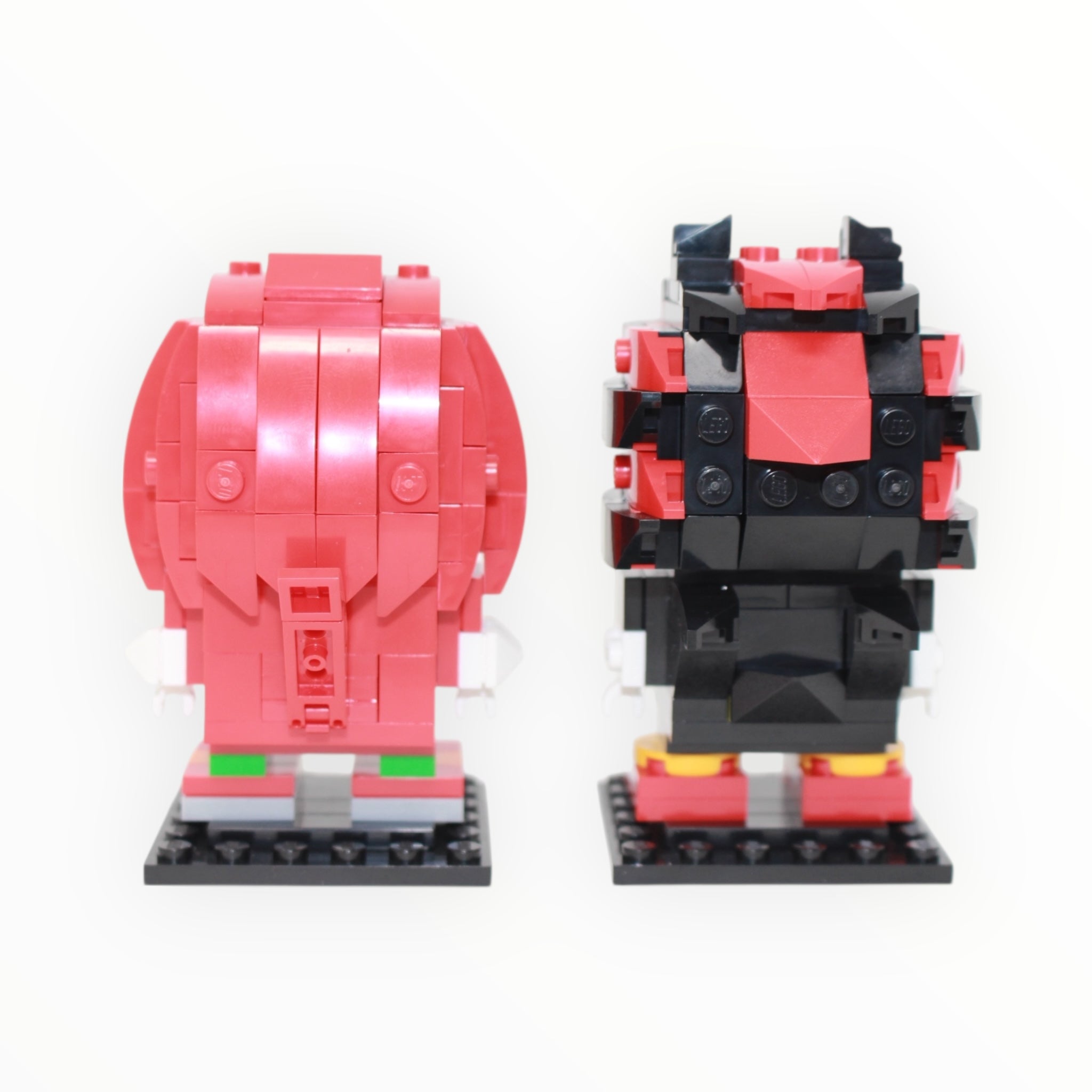 Used Set 40672 BrickHeadz Sonic the Hedgehog: Knuckles & Shadow